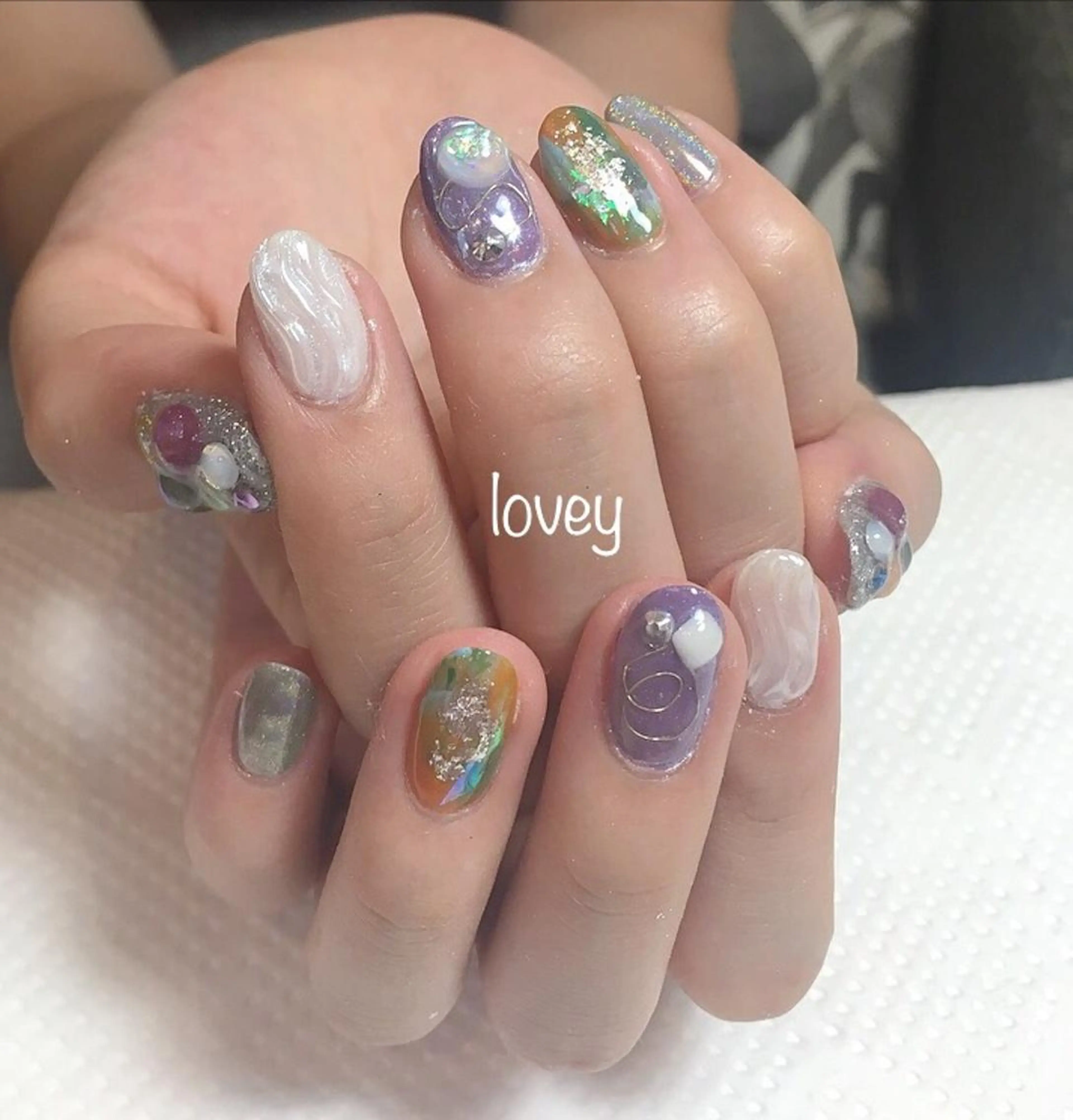 ネイル プライベートサロン loveyのネイルデザイン