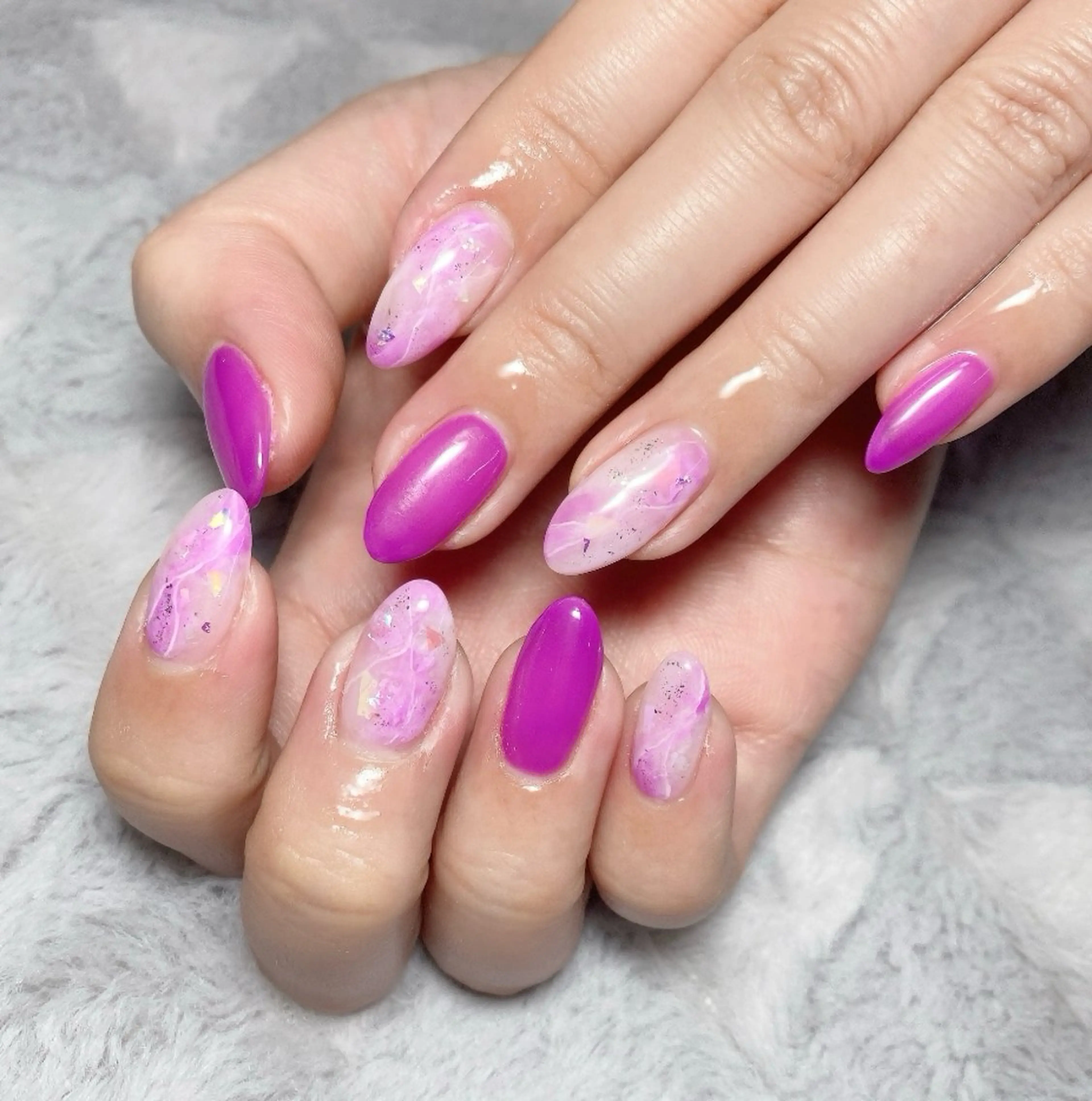 ネイル ニュアンスネイル ハンドネイル B- nailのネイルデザイン