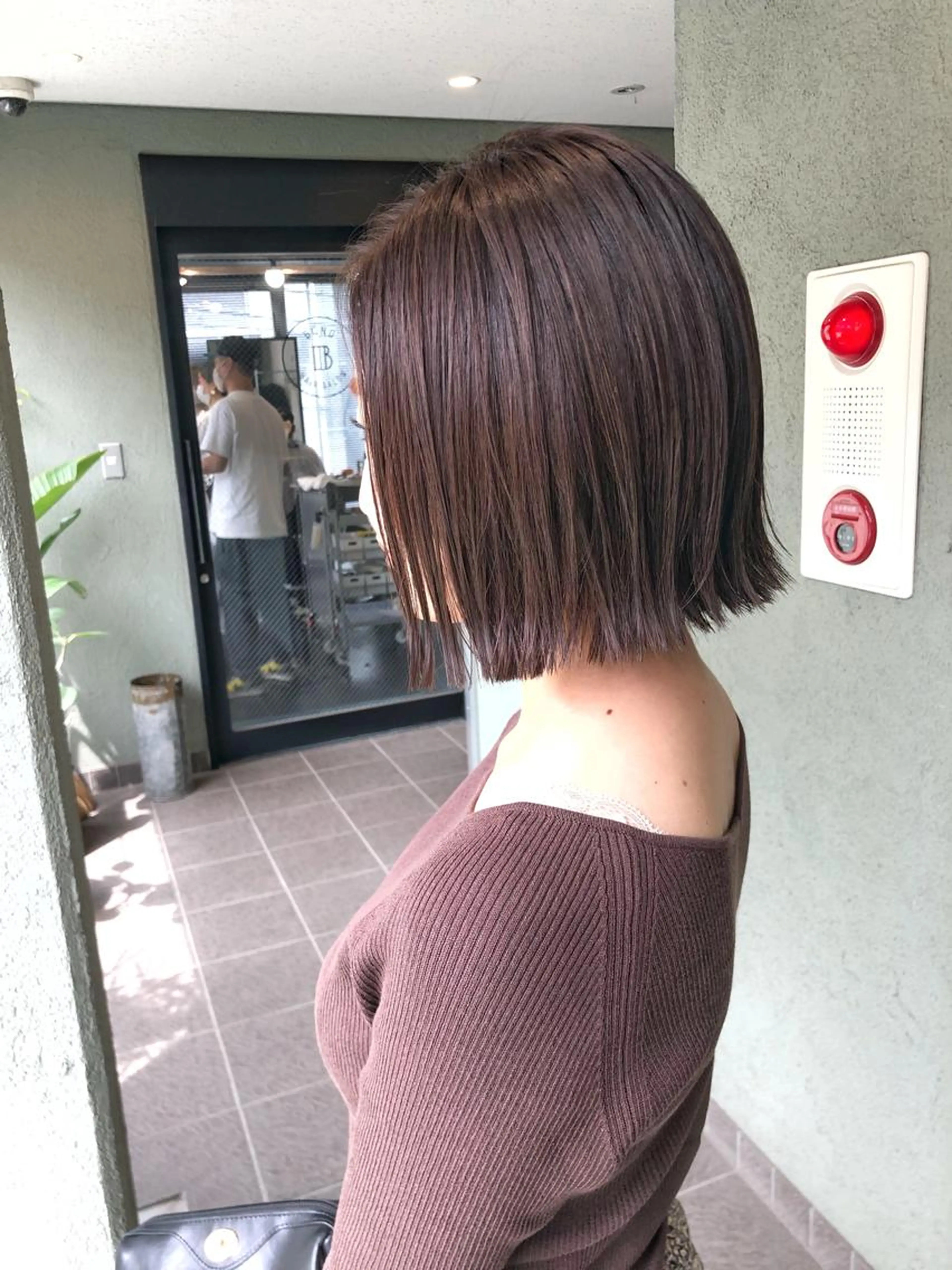 カット+ポイント縮毛矯正の写真