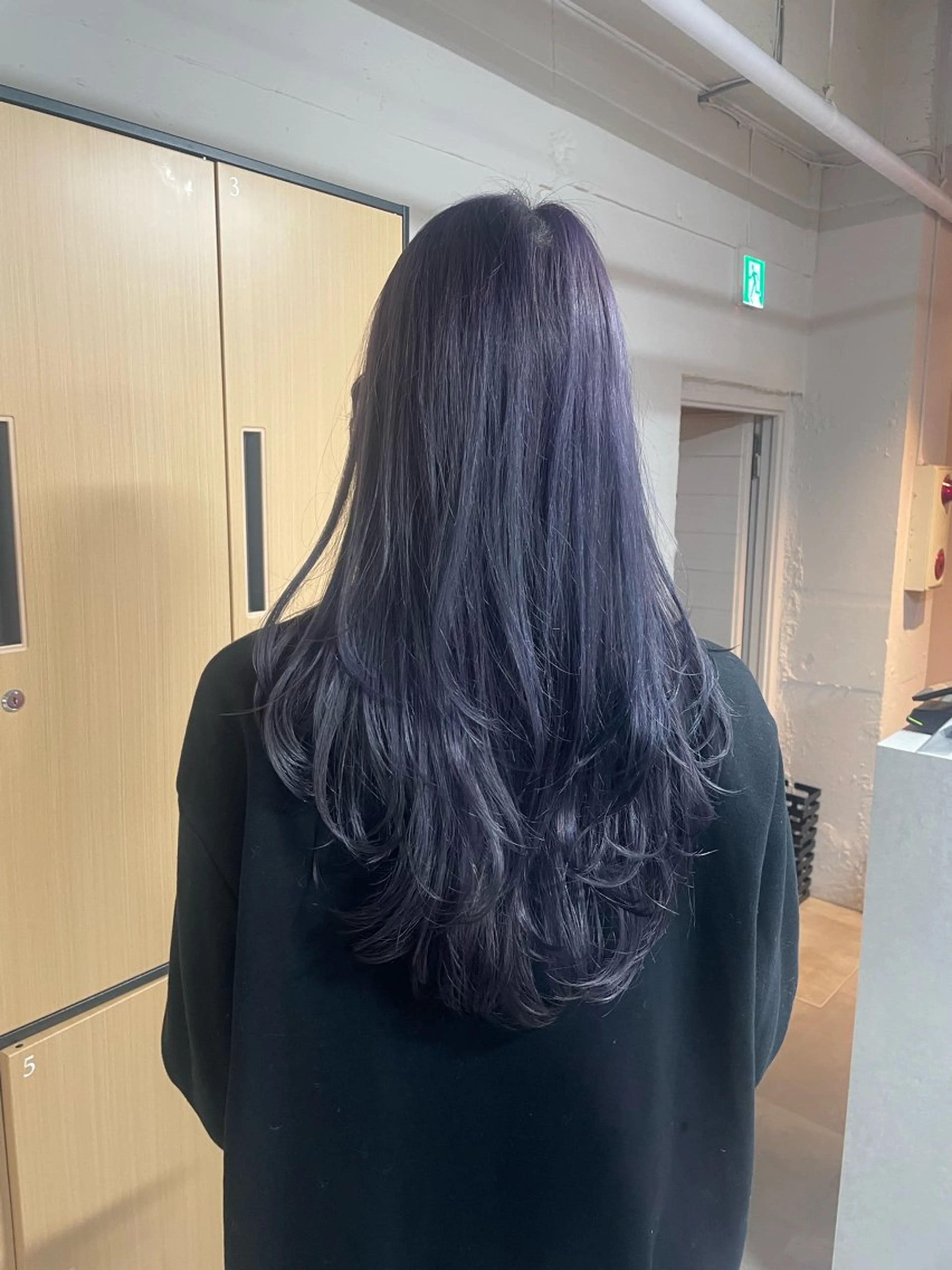 ロング ヘアカラー tokute 中野真咲🐺のヘアスタイル