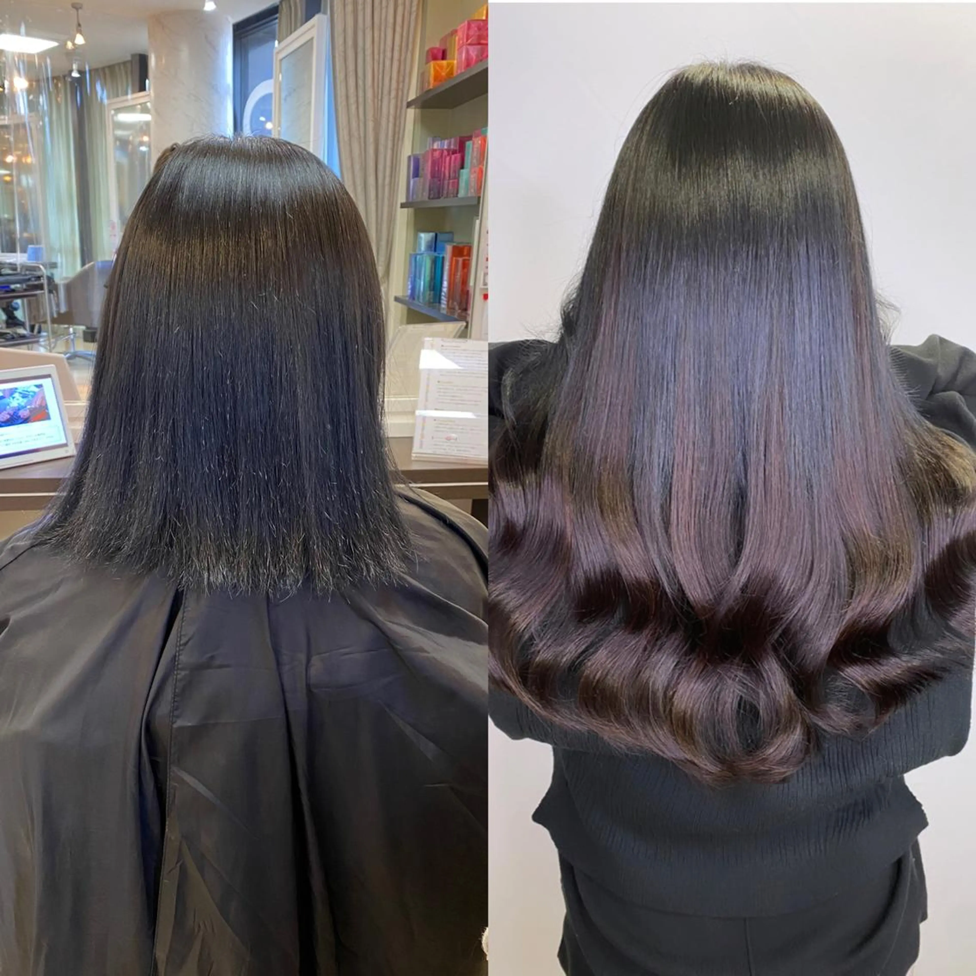 ショート エクステ 💎馴染むエクステ ×カラーTOMO💎のヘアスタイル