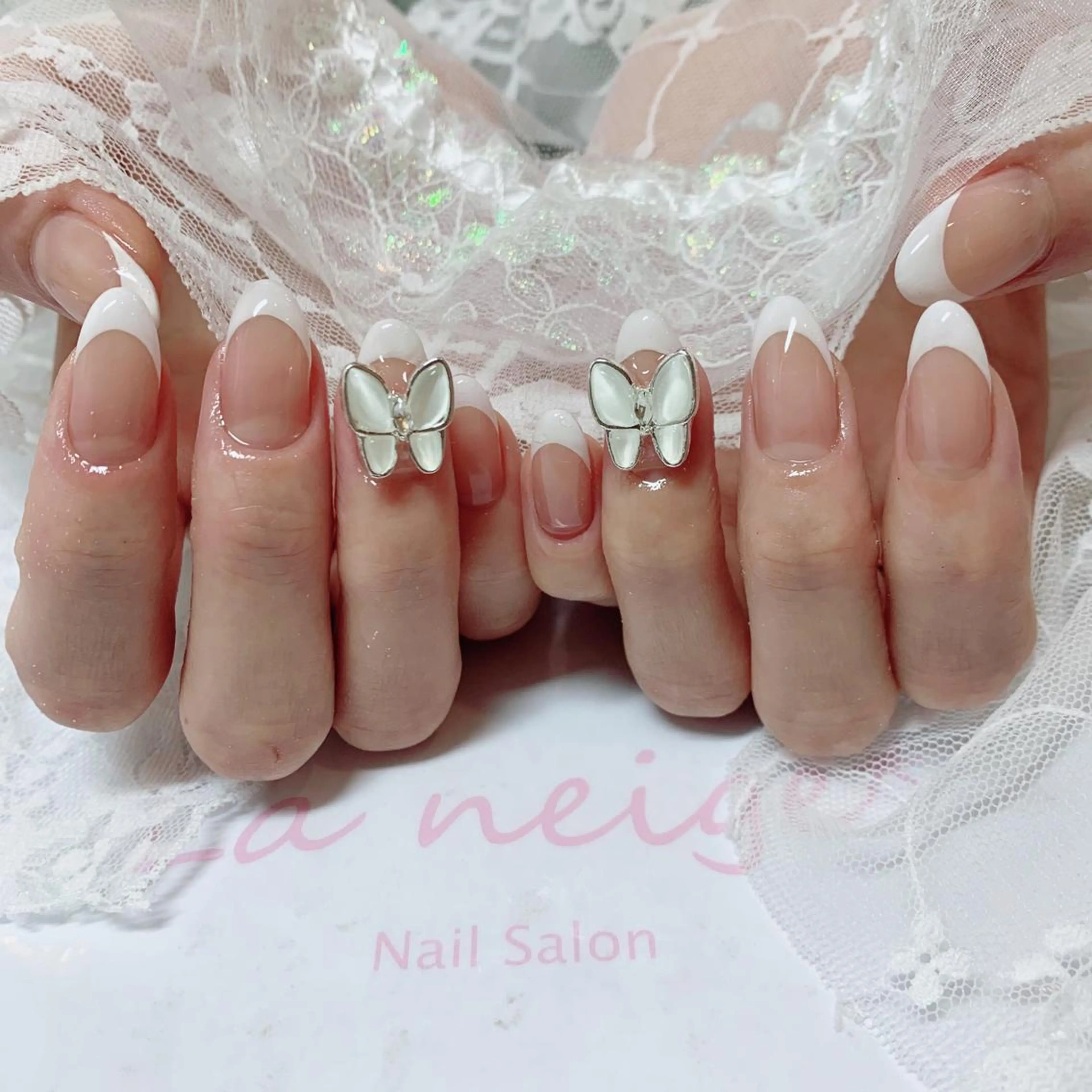 ネイル ハンドネイル La neige* yuki 🥯🍑のネイルデザイン