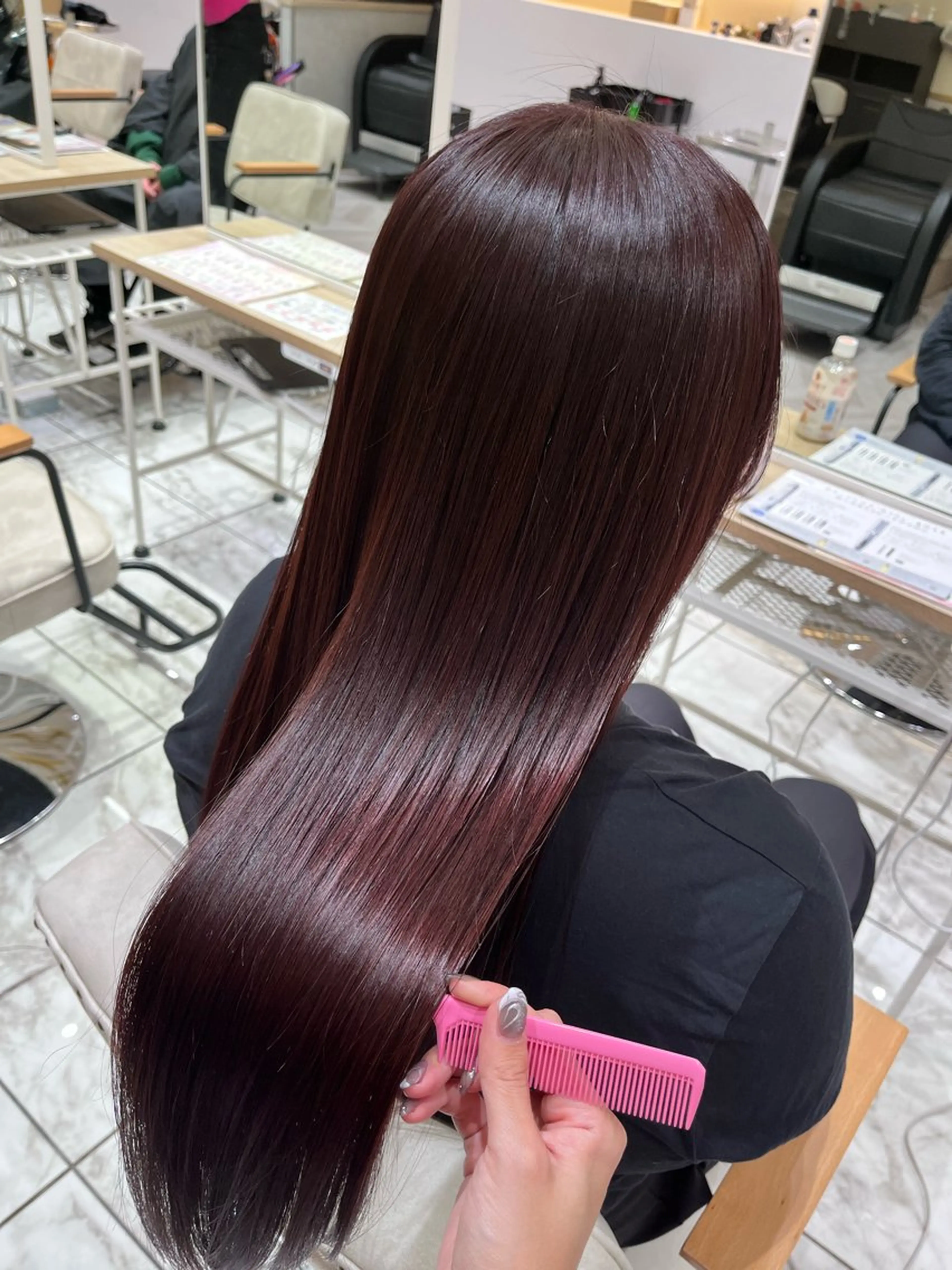 ロング カラー 髪質改善 トリートメント ∴Sanae. ∴ トータルビューティーのネイルデザイン