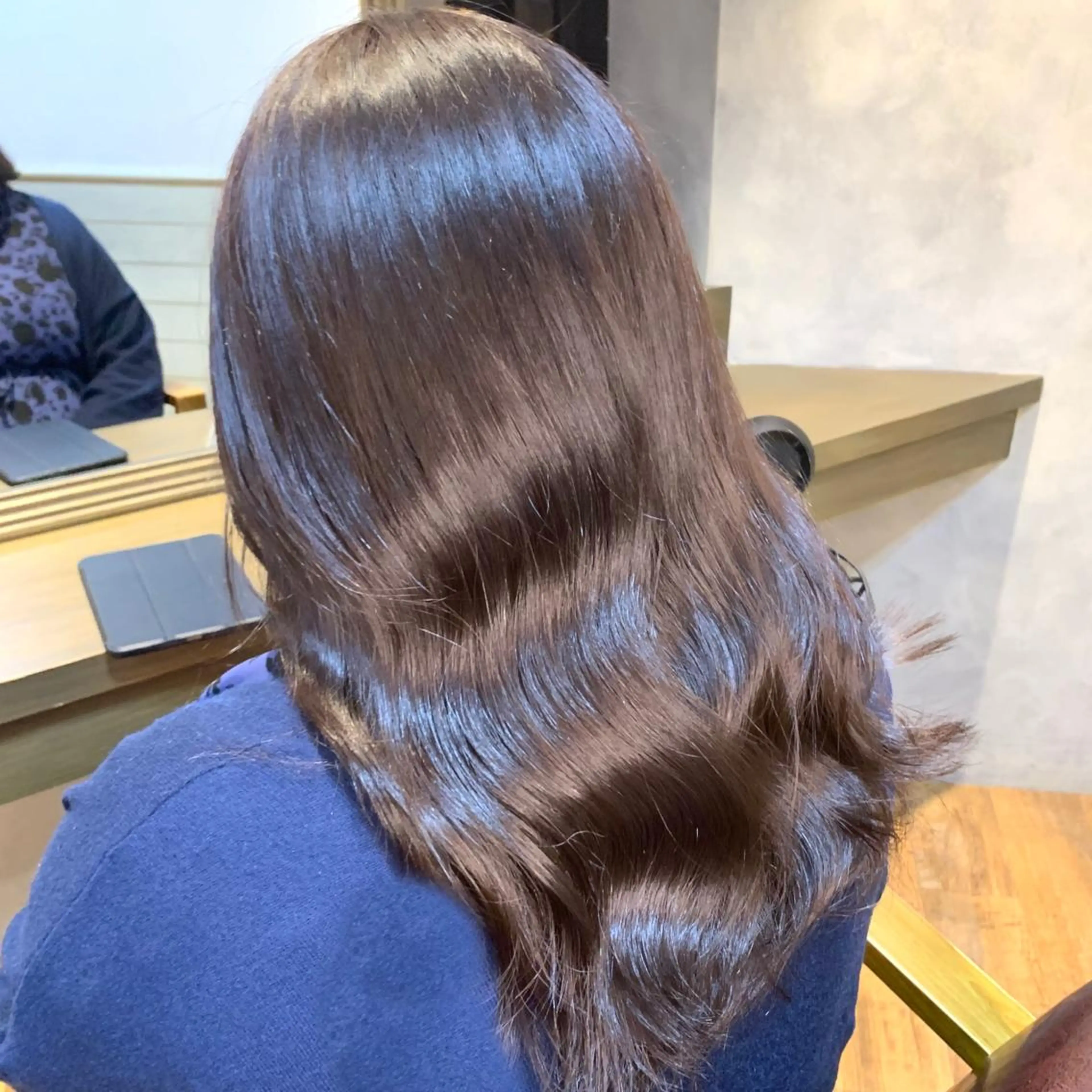 ロング カラー ✨️美髪矯正×似合わ せ艶カラー✨藤田透のヘアスタイル