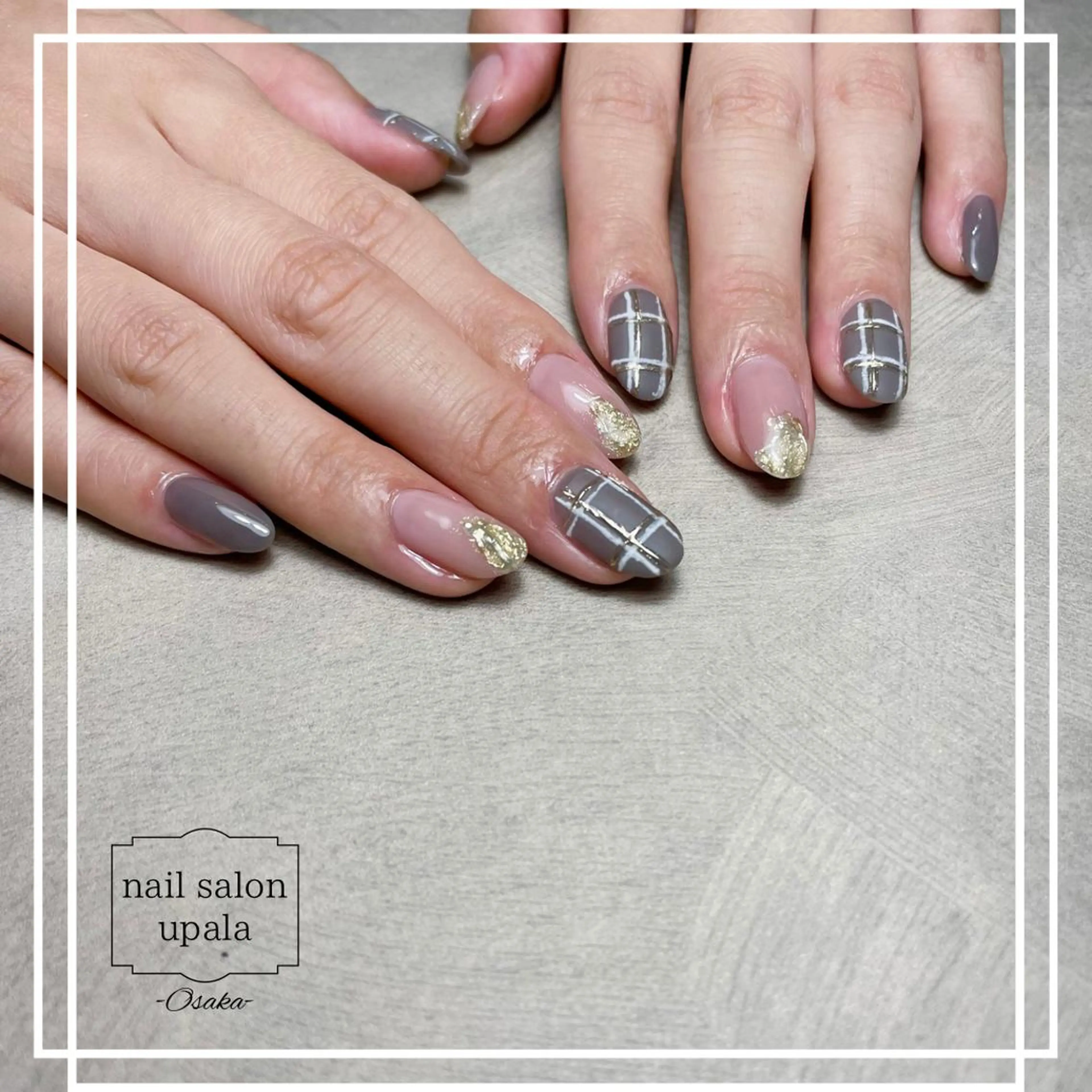 ネイル 韓国ネイル マットネイル ニュアンスネイル 冬ネイル クリスマス ハンドネイル upala Mayukoのネイルデザイン