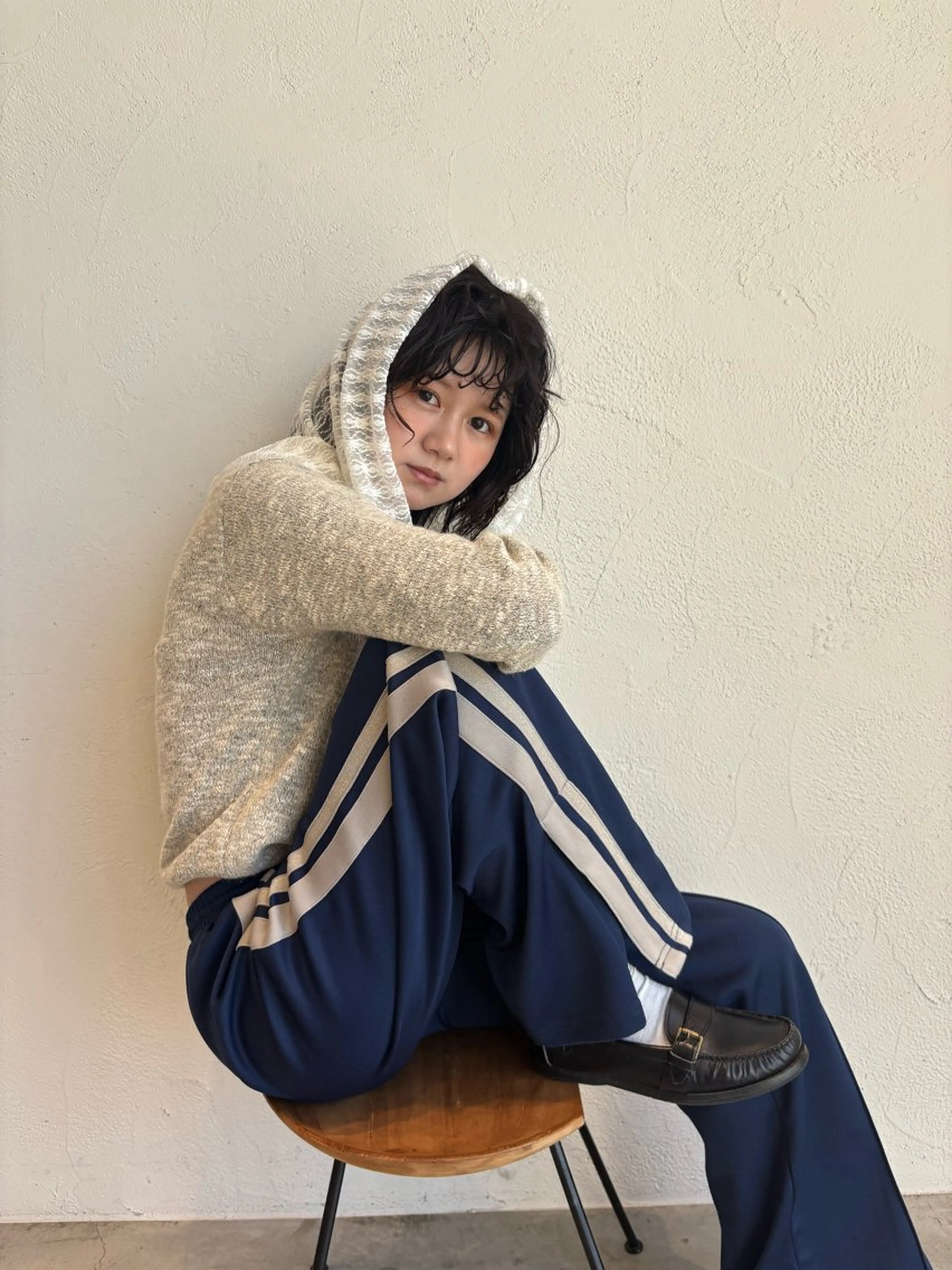 ショート カット 暖色カラー／ボブ／ 酸性ストレート／羽菜のヘアスタイル