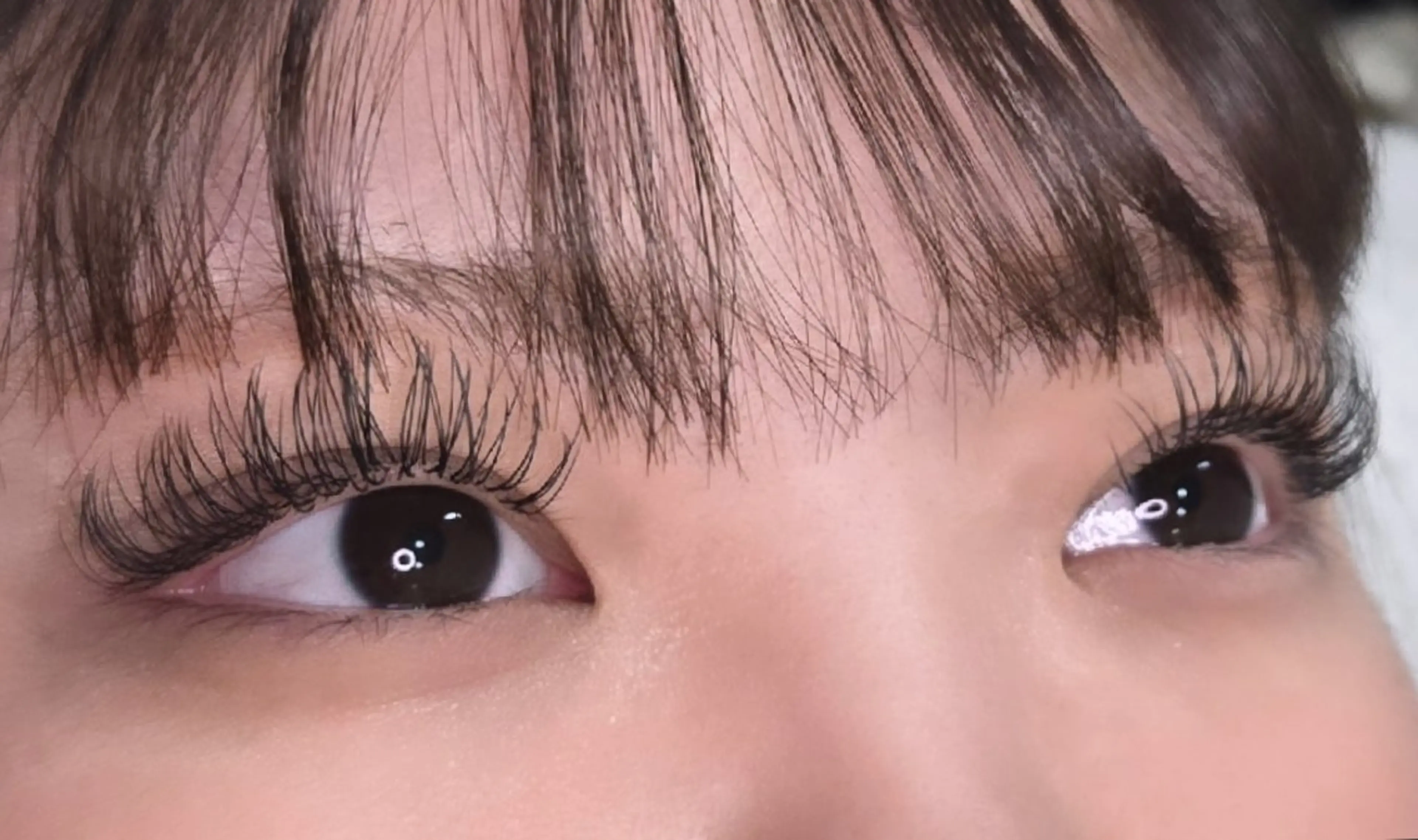 マツエク・マツパ Dカール フラットラッシュ マツエク Vine eyelashのマツエク・マツパデザイン