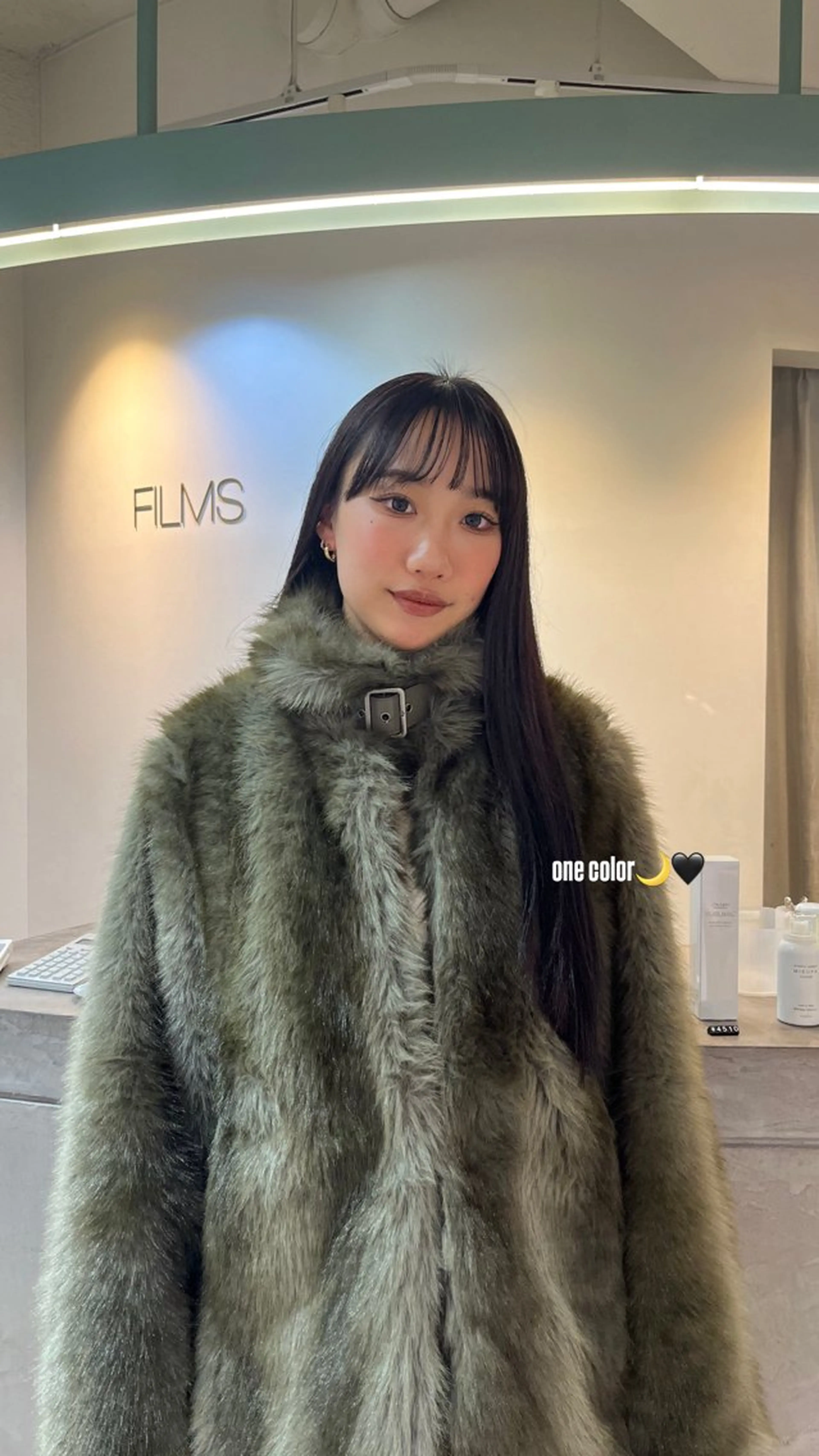 ロング morita yunaのヘアスタイル