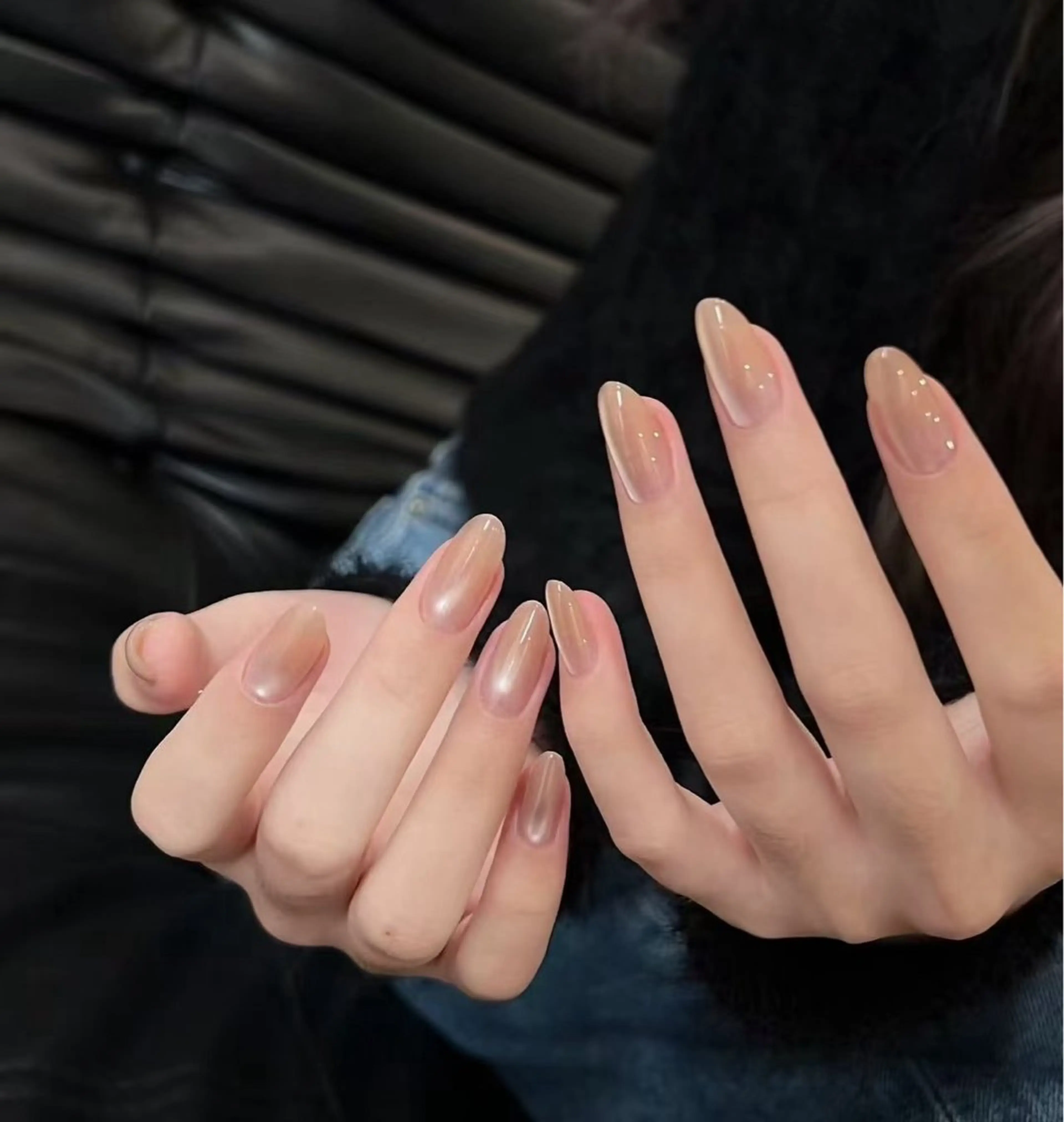 ネイル オーロラネイル フラワーネイル フットネイル フレンチネイル ジェルネイル ハンドネイル BabyYouMi nailのネイルデザイン