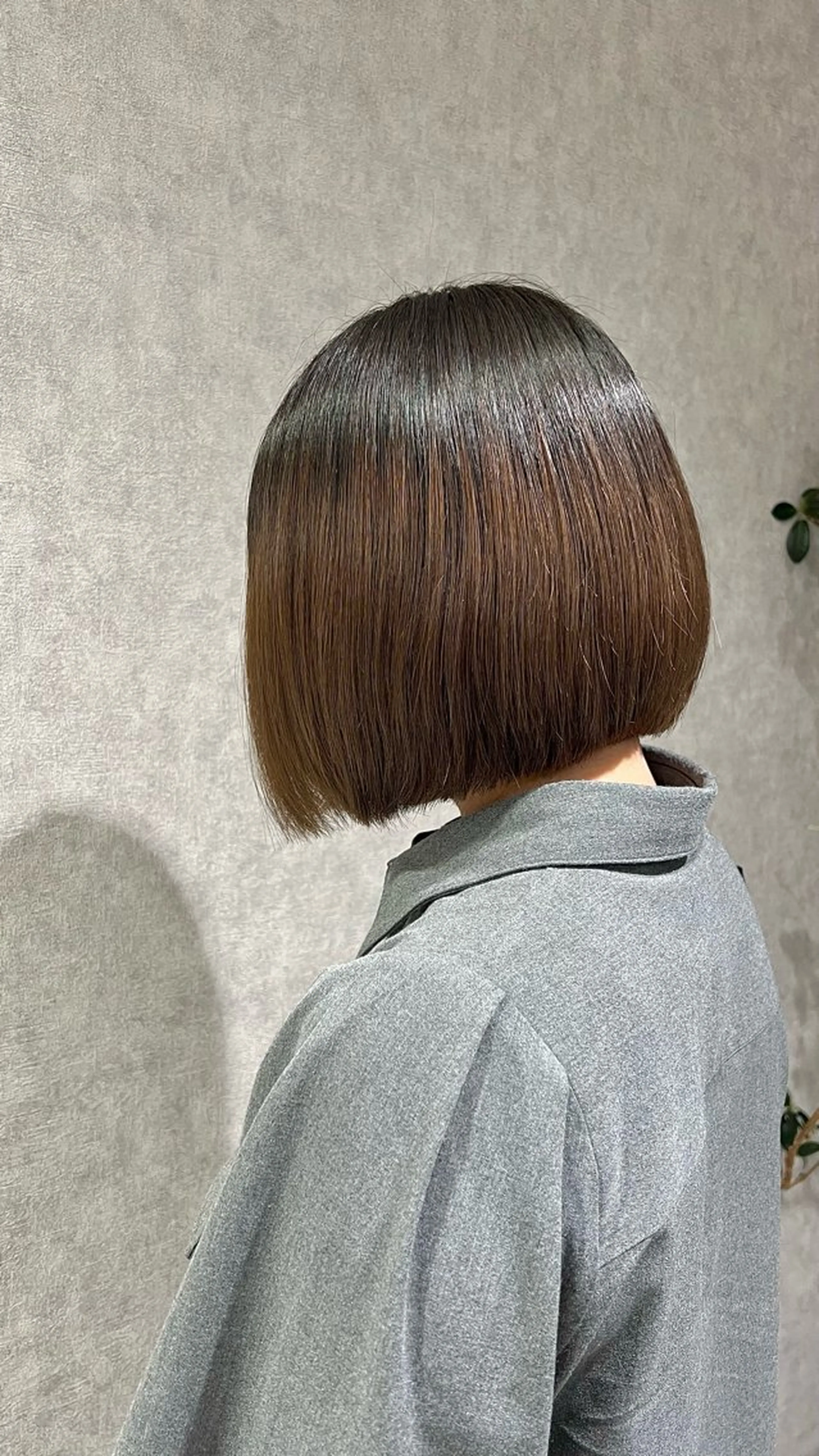 ミディアム ボブ letterby novel  はるみのヘアスタイル