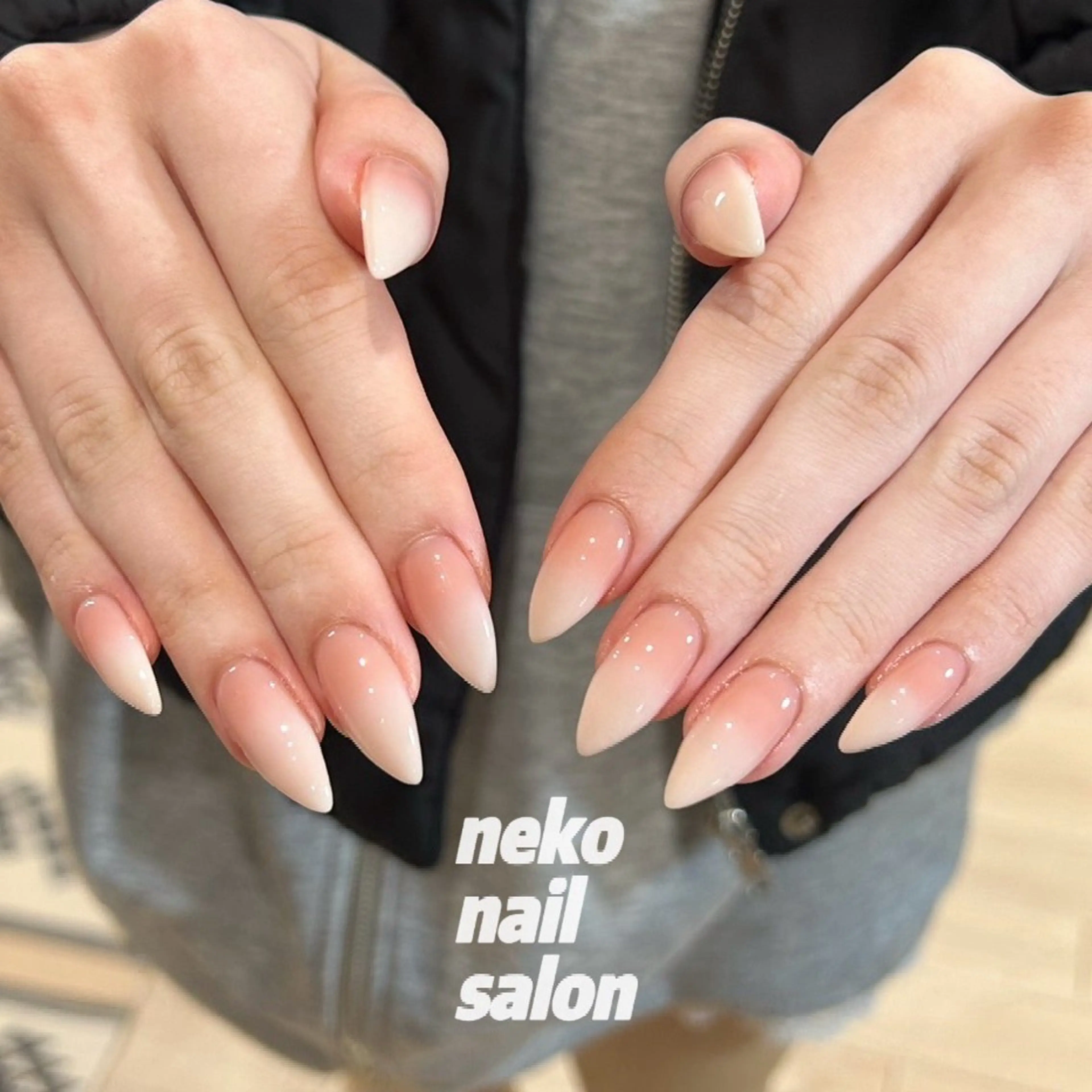 ネイル オフィスネイル シンプルネイル ハンドネイル neko nail所属・neko nailのネイルデザイン