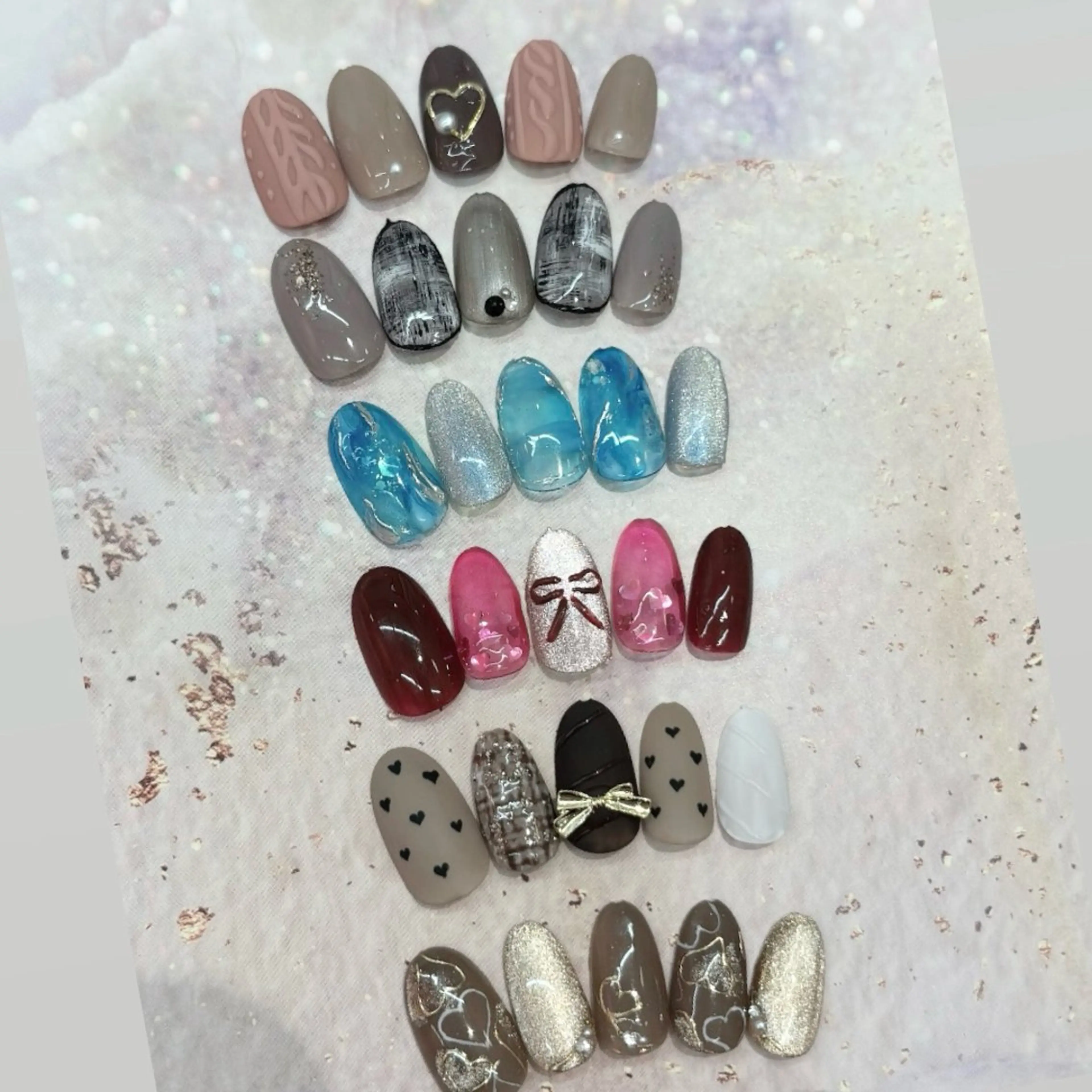 ネイル ハンドネイル M's Beautysalon所属・M's 新小岩  Yunaのマツエク・マツパデザイン