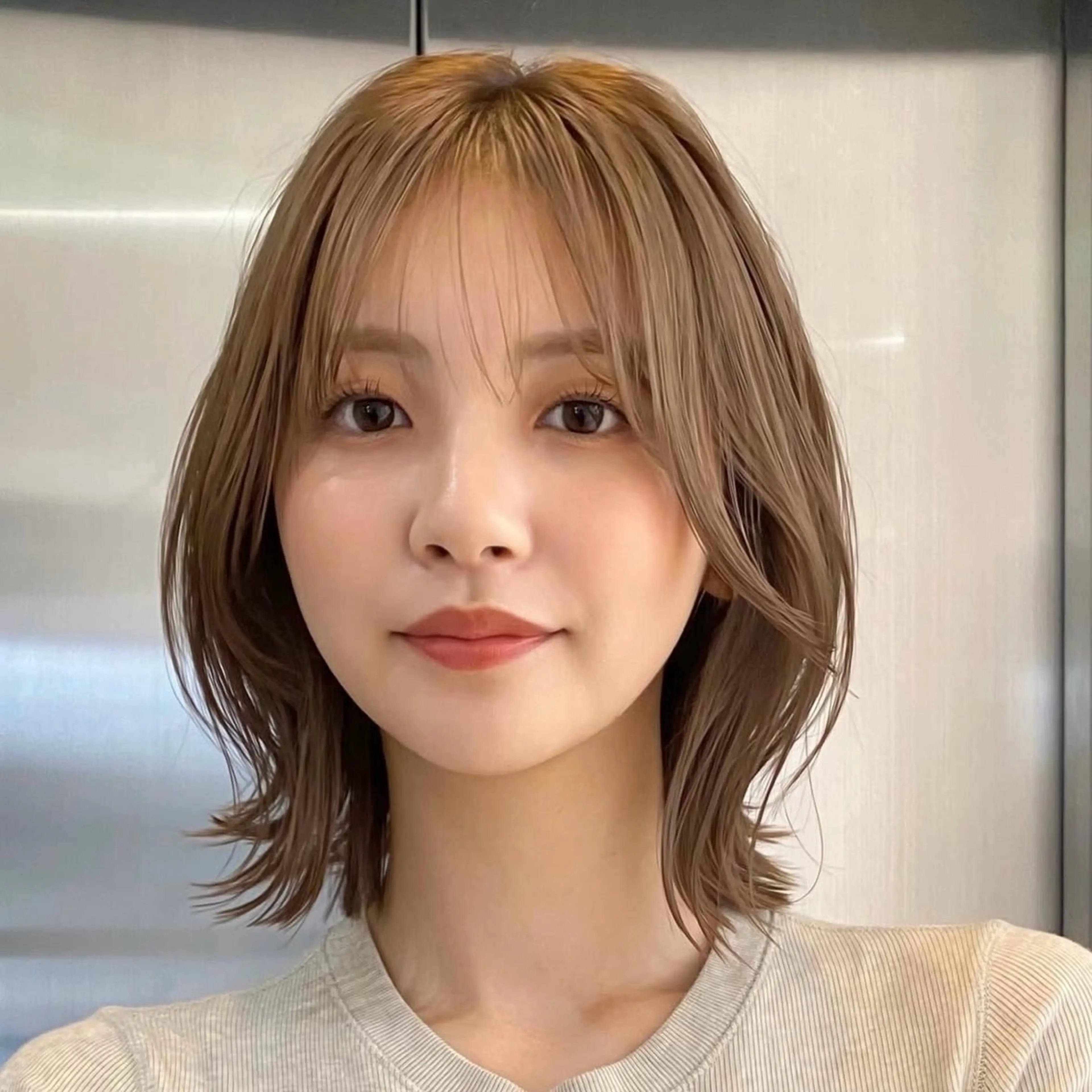 ショート ボブレイヤー ボブ レイヤーカット 似合わせカット トリートメント manami/ レイヤー/小顔カットのヘアスタイル