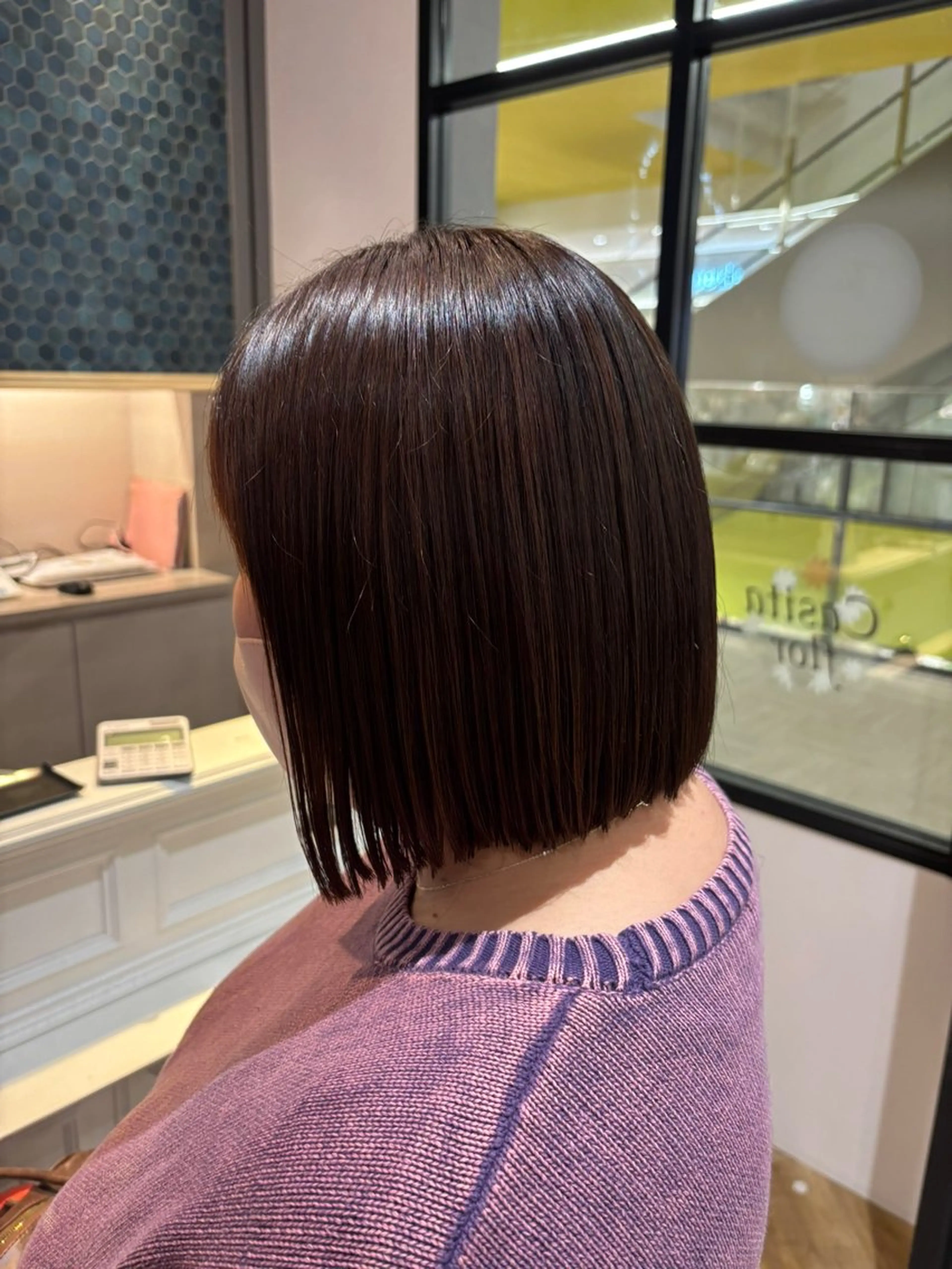 ミディアム 《ショートモデル》 服部未夢のヘアスタイル