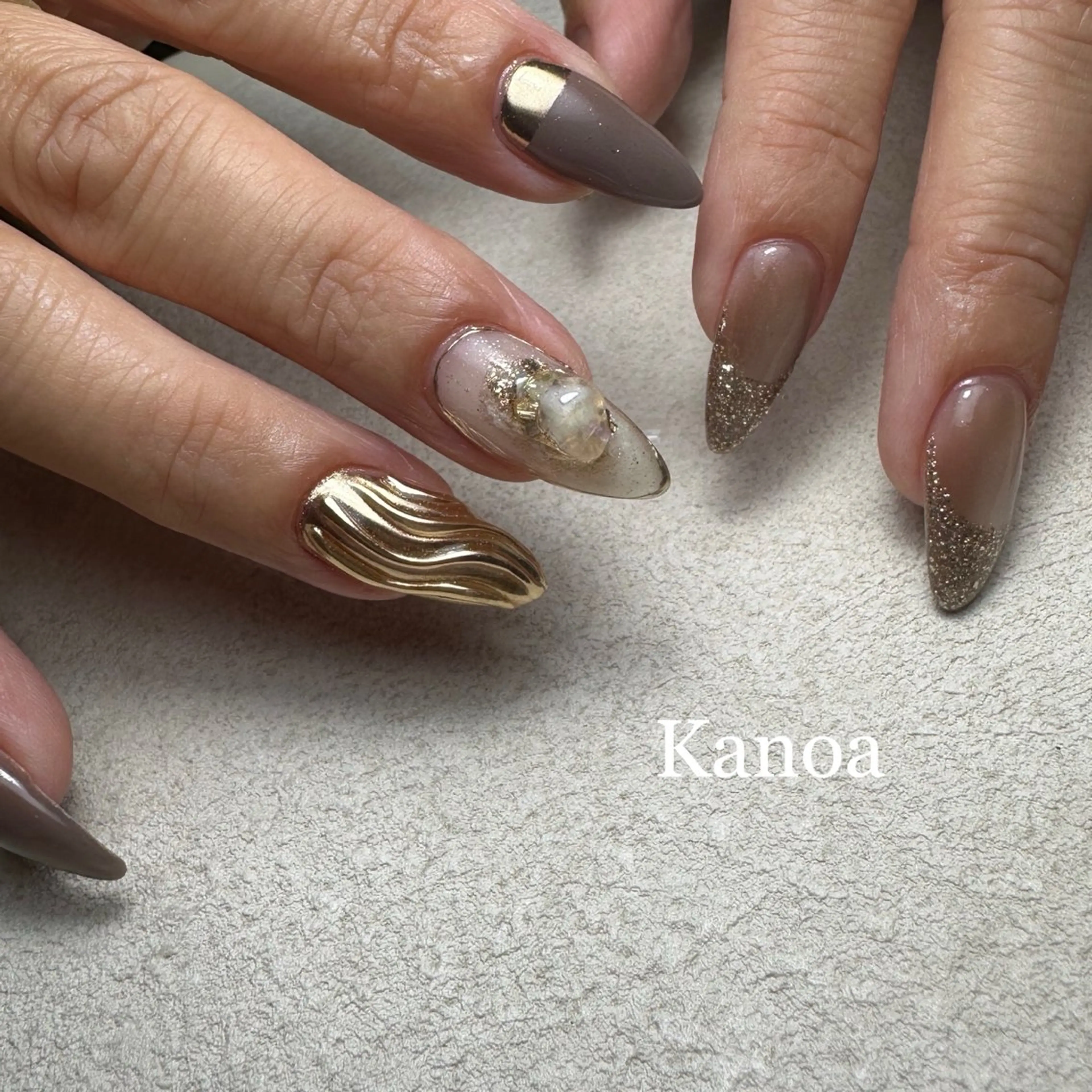 ネイル ハンドネイル megu_ kanoanailのネイルデザイン