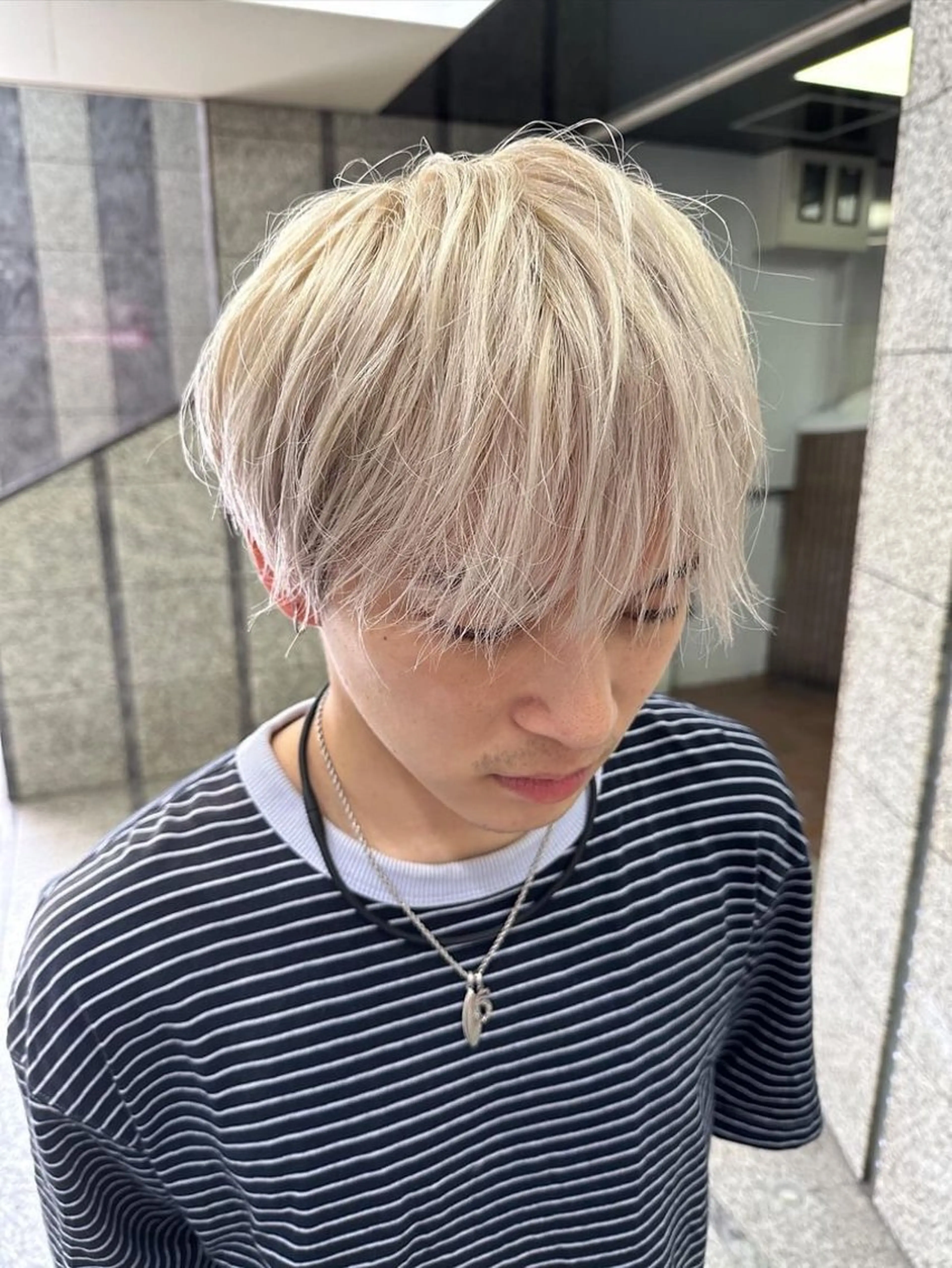 メンズ メンズパーマ特化 WINDbyCIELのヘアスタイル