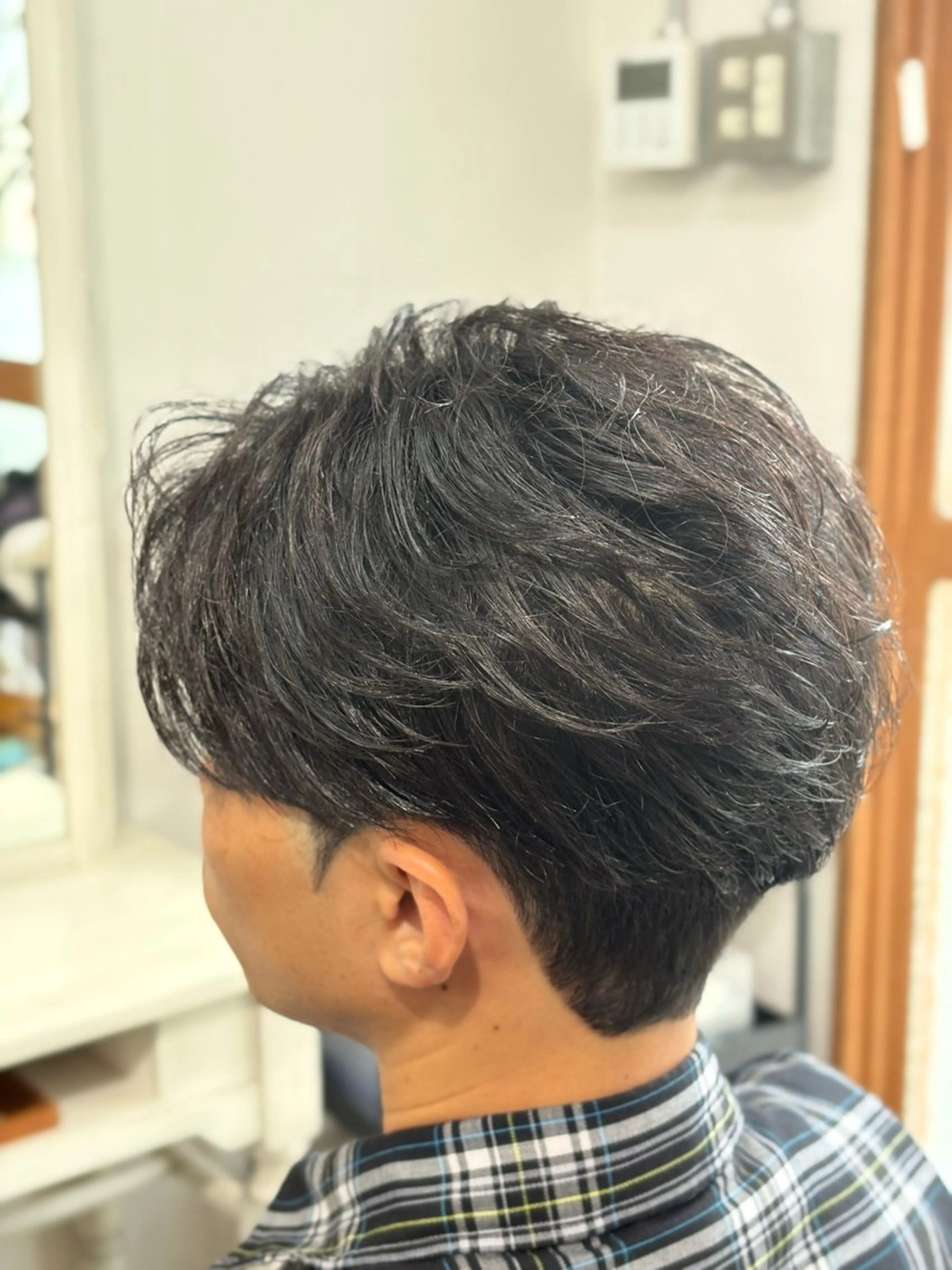 パーマ メンズ フェザーパーマ メンズパーマ パーマ Snalyメンズ特化 スエハラのヘアスタイル