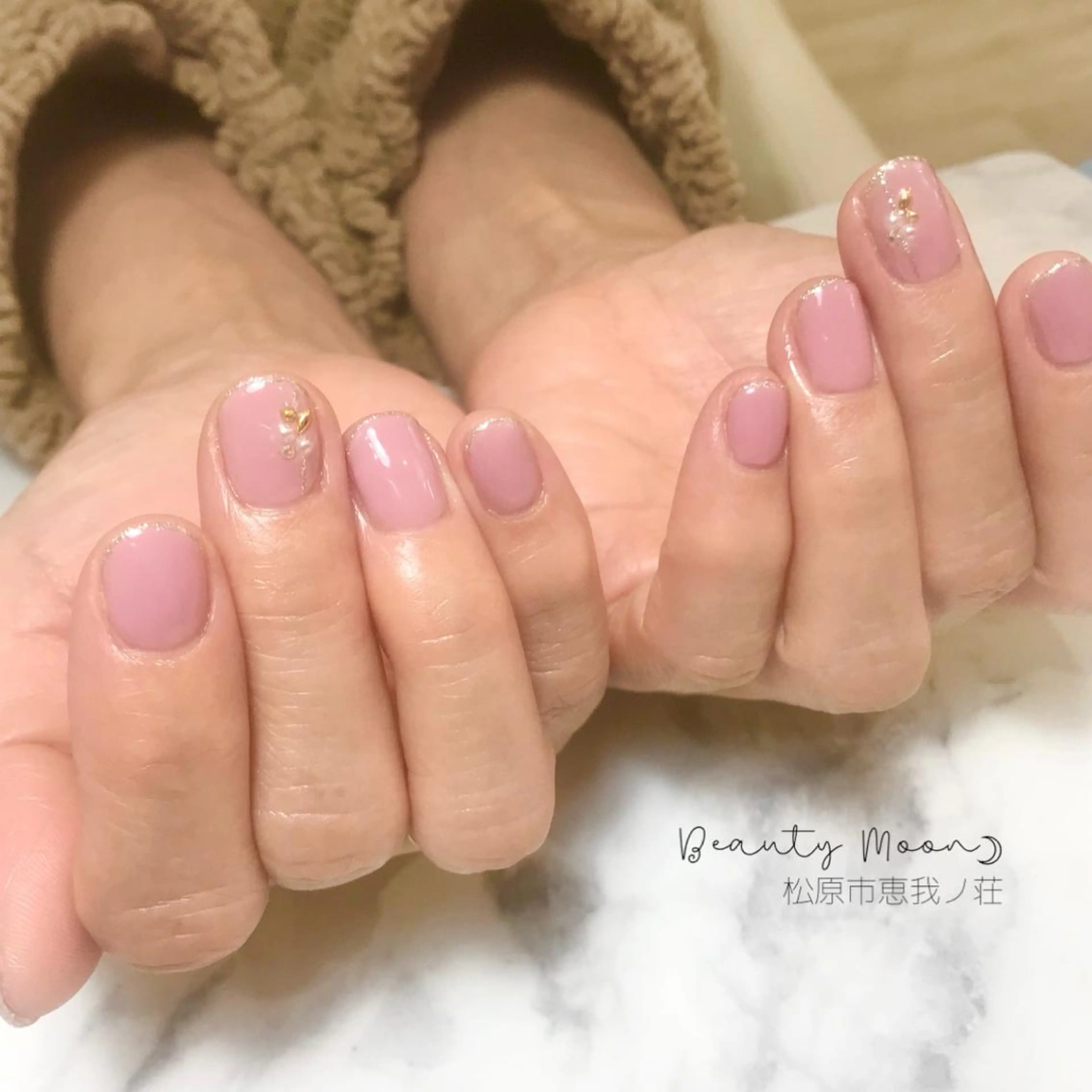 ネイル アートネイル ラメ(グリッター) beauty ☪︎moonのネイルデザイン