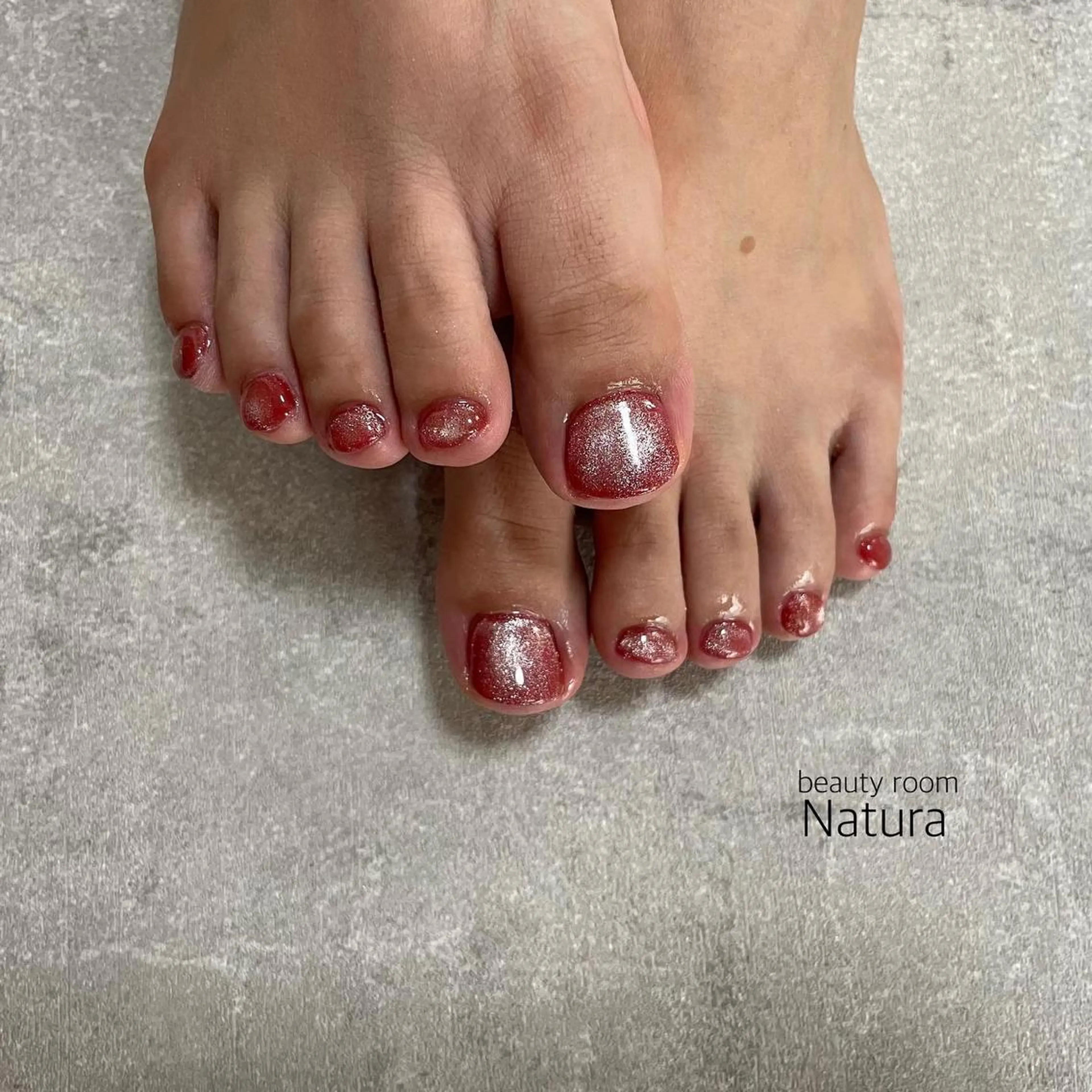ネイル フットネイル beautyroom Naturaのネイルデザイン