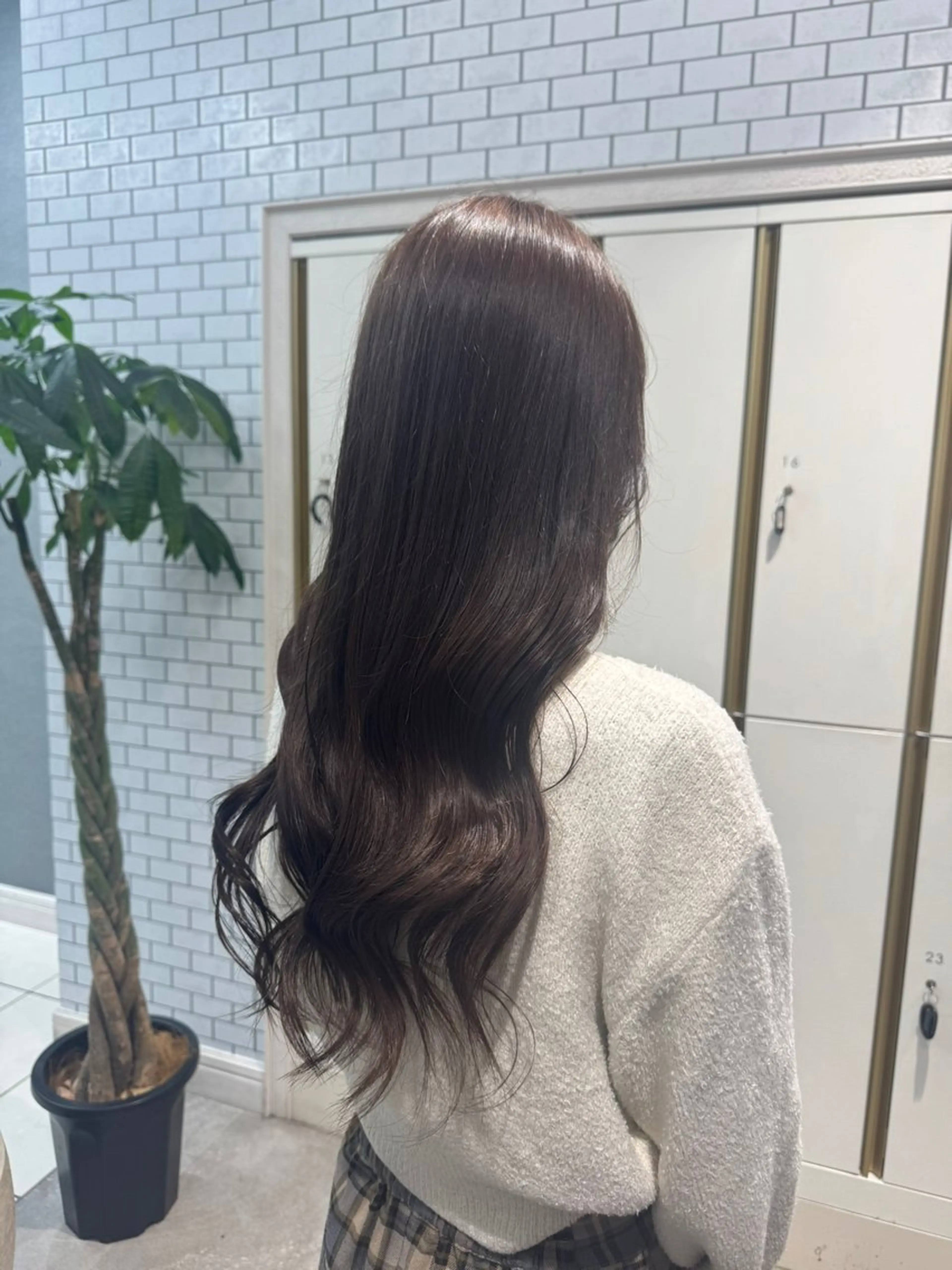 ロング カラー ヘアカラー トリートメント HAREru.Smart  Salon所属・透明感カラー/ブリー チ/エクステ/さくらのヘアスタイル