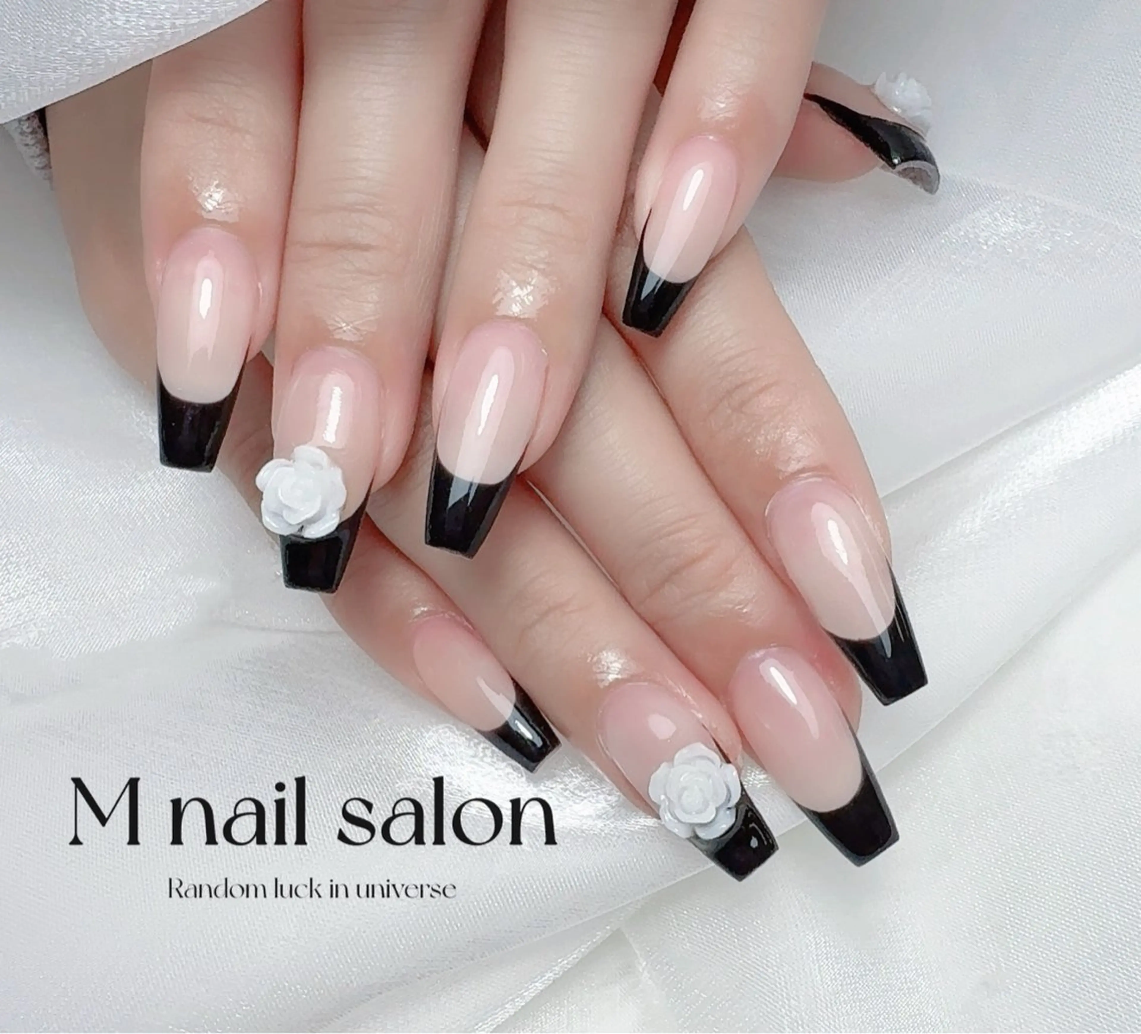 ネイル ハンドネイル M🌷nail 長さだし専門店のネイルデザイン