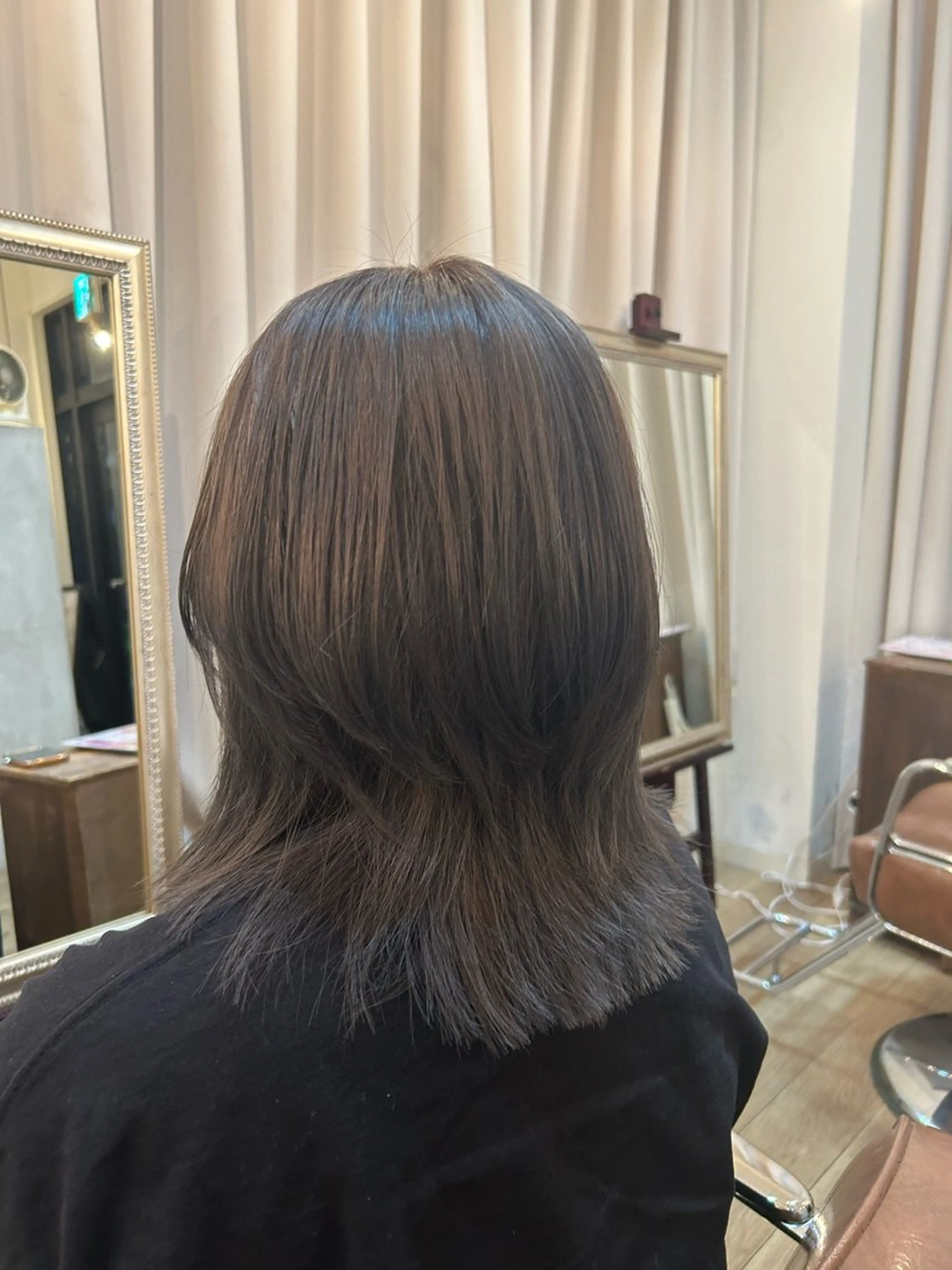 ミディアム hair&eyelash CocoAnge くりえいと宗像店所属・井上 七海のヘアスタイル