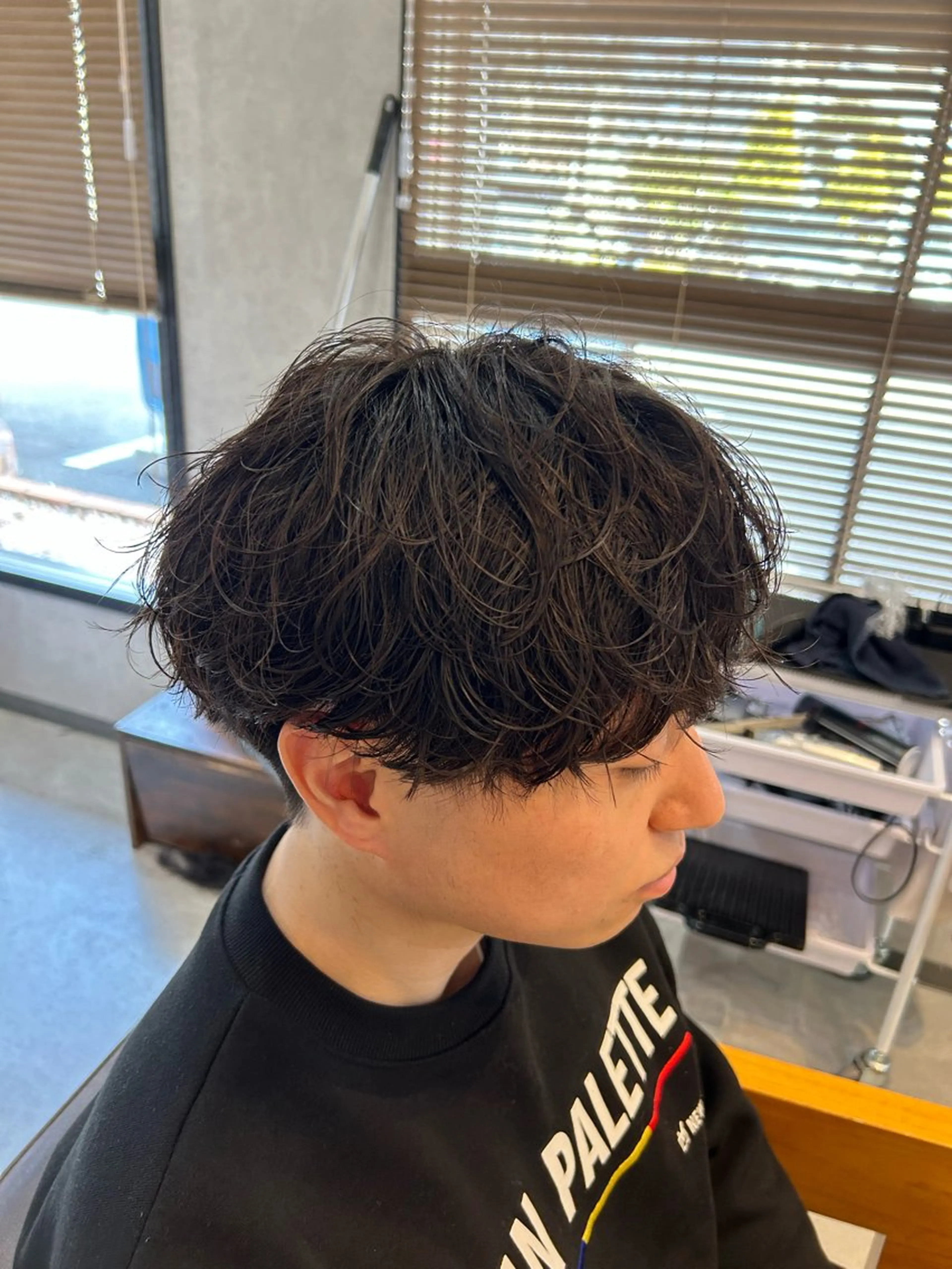 パーマ 矢島 列彩のヘアスタイル