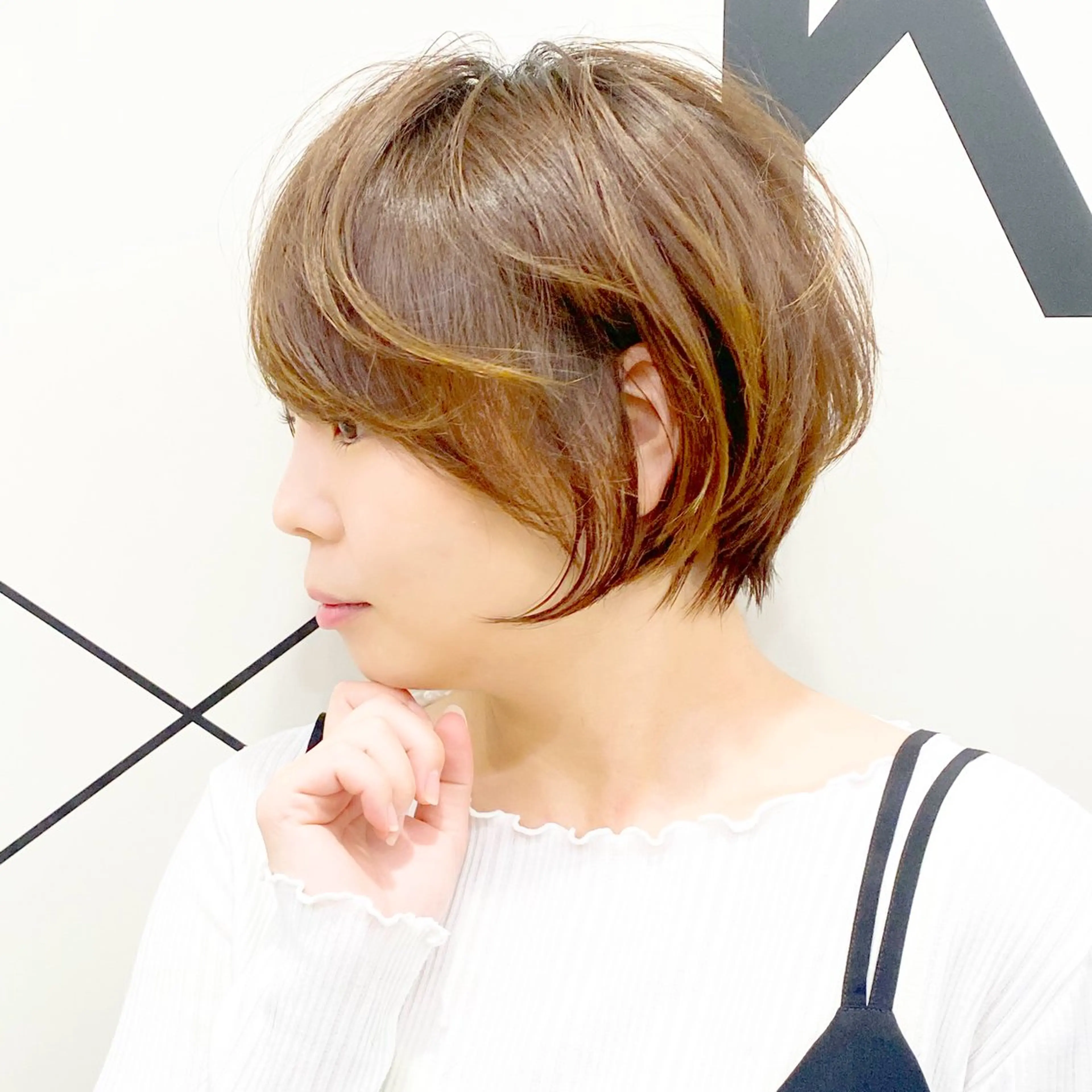 ショート HARUKI MINATO japan OMIYA所属・蛭川 博信のヘアスタイル