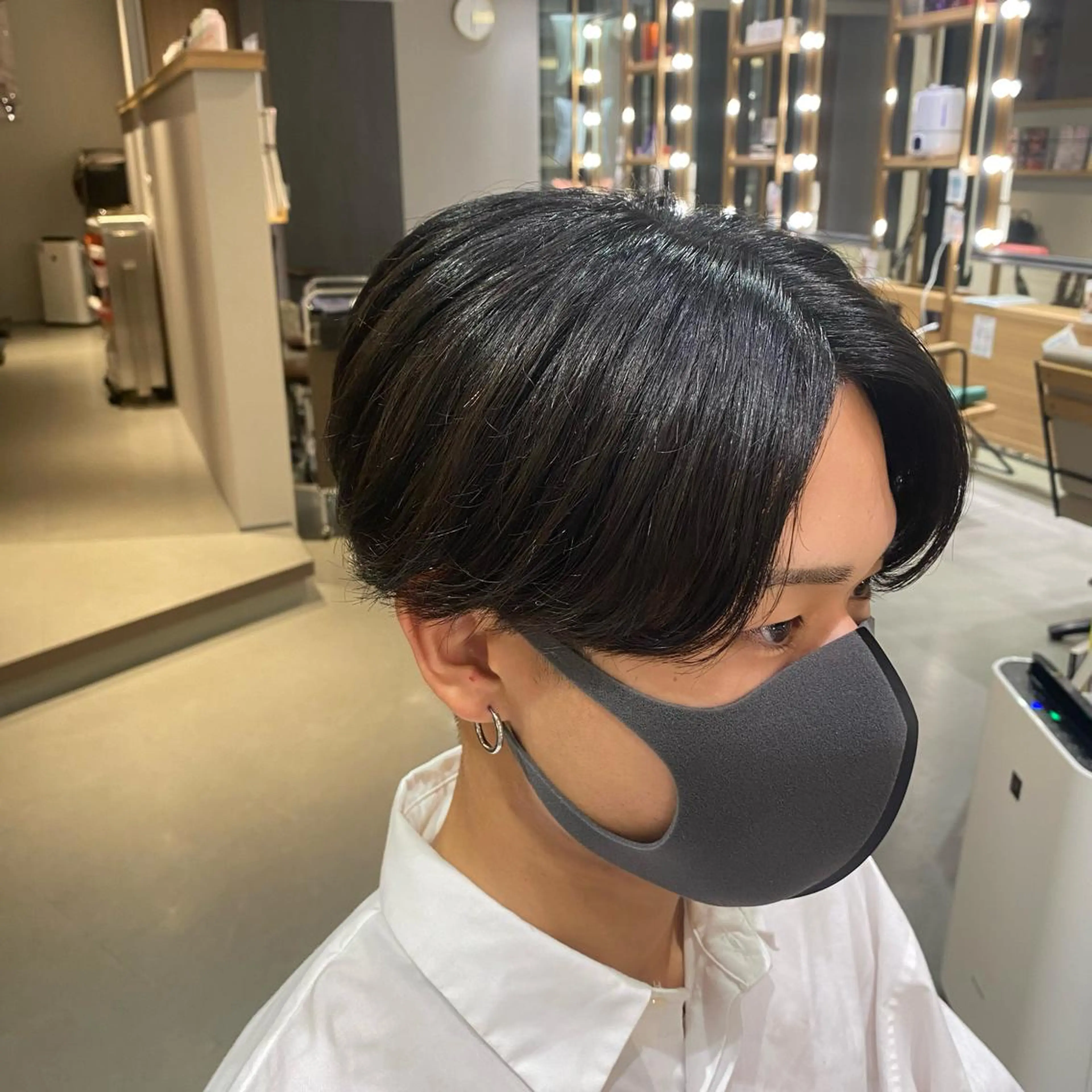 ショート パーマ メンズ unopulir Vamos店所属・梅田茶屋町メンズ 専門美容師 山元一平のヘアスタイル