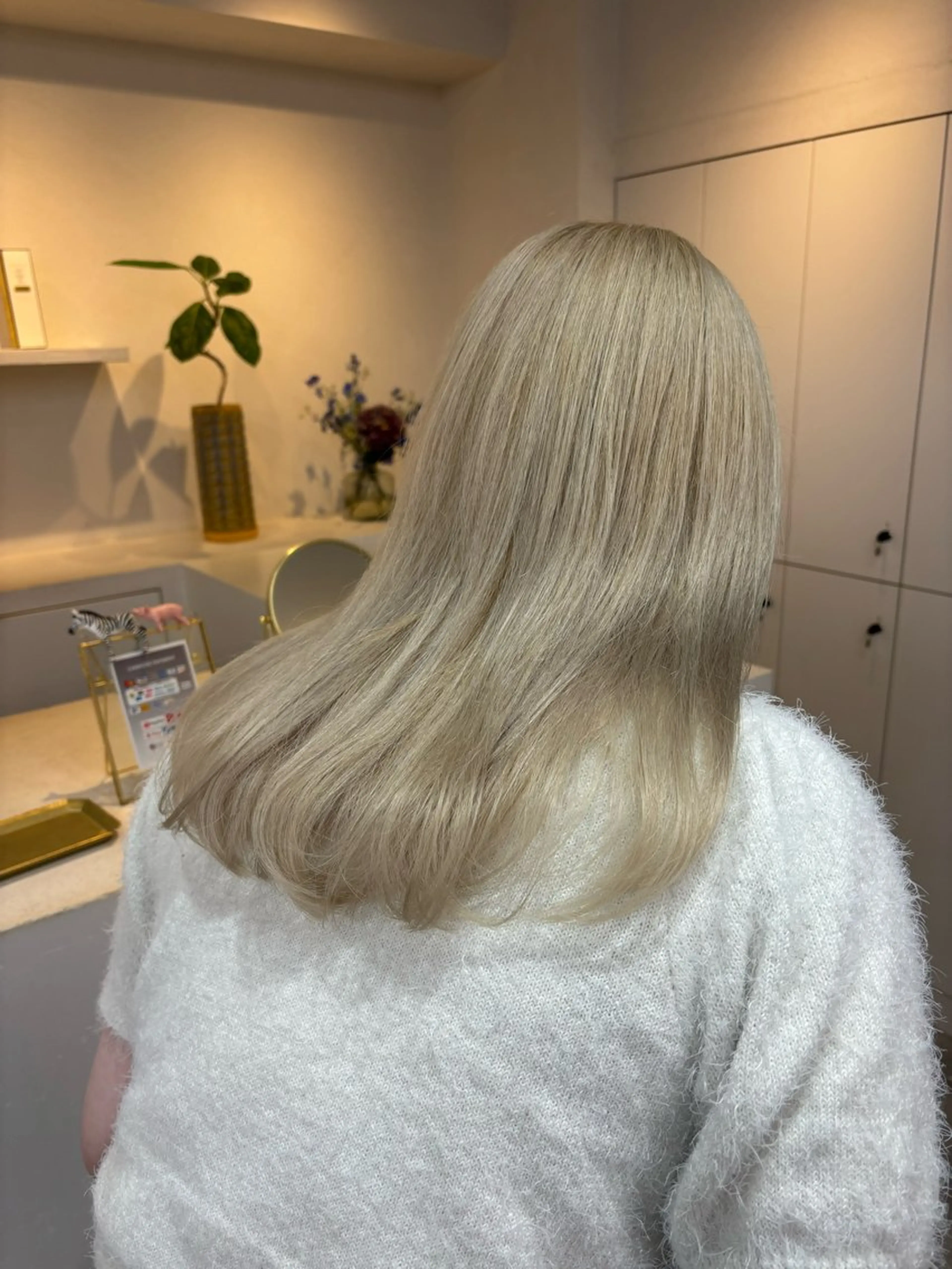 セミロング 暖色/透明感カラー かずきのヘアスタイル