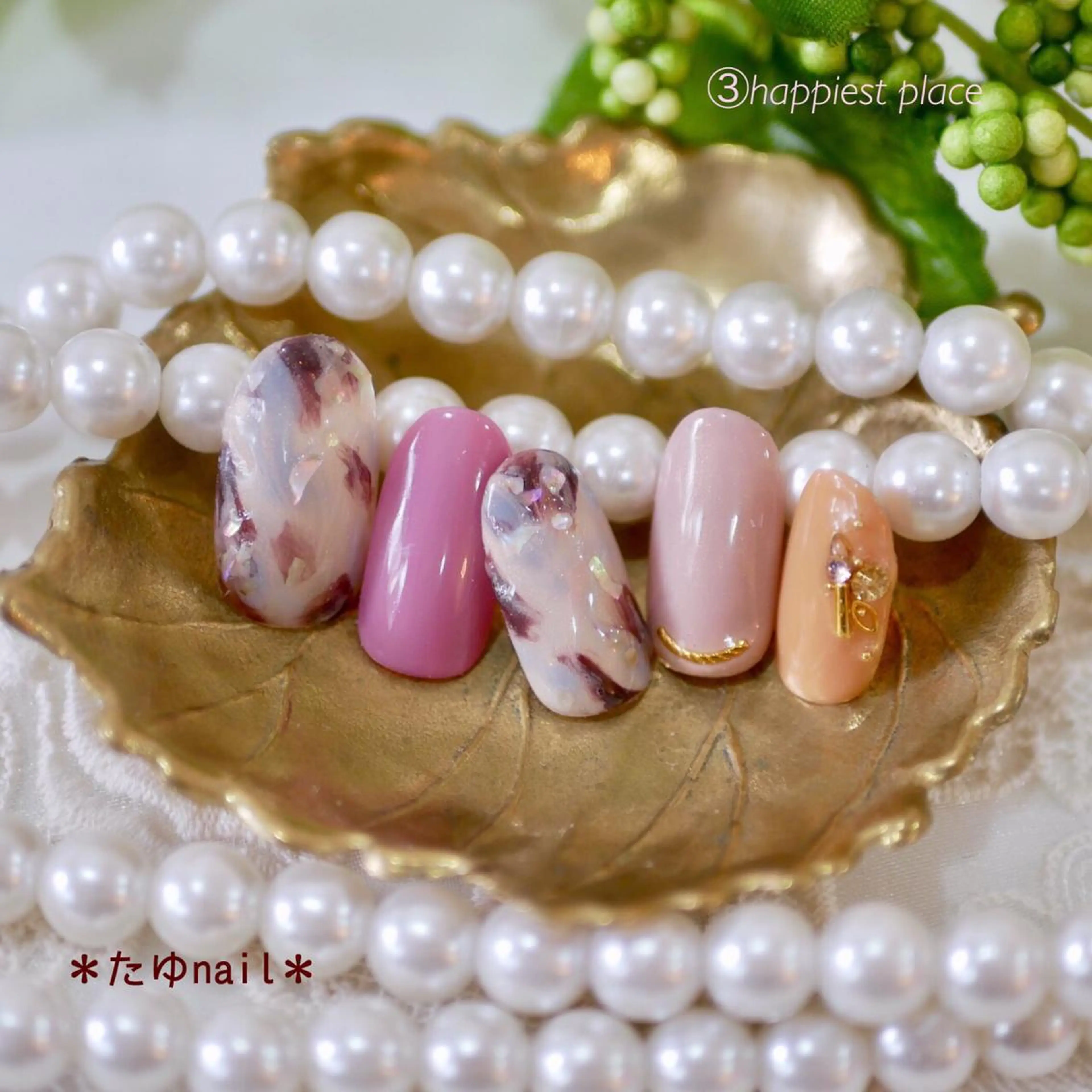 ネイル ネイルサロン・ネイルスクール　たゆnail所属・ネイルサロン 【たゆnail】のネイルデザイン