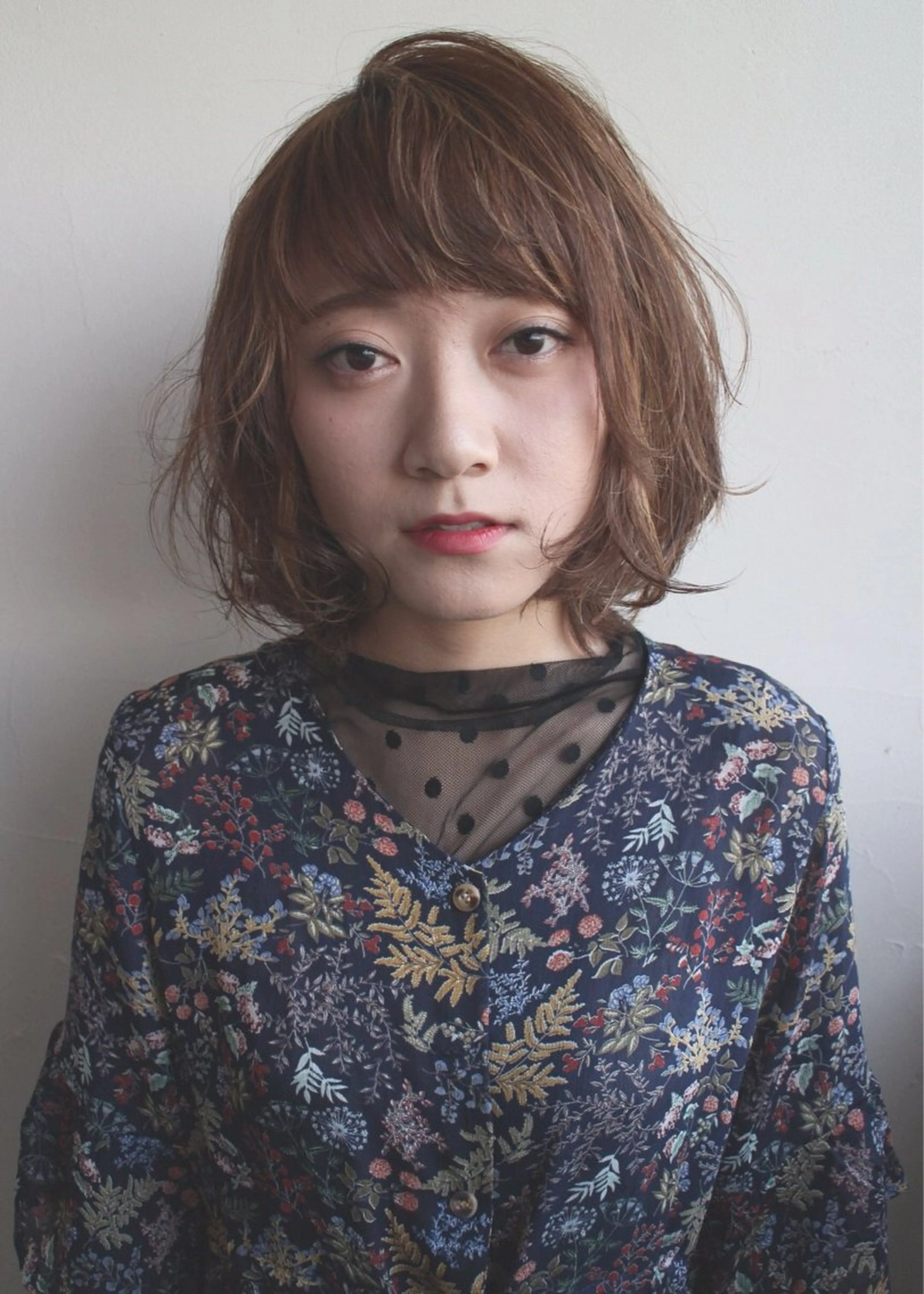 ショート カラー ルプラボウ 尾関　唯那のヘアスタイル