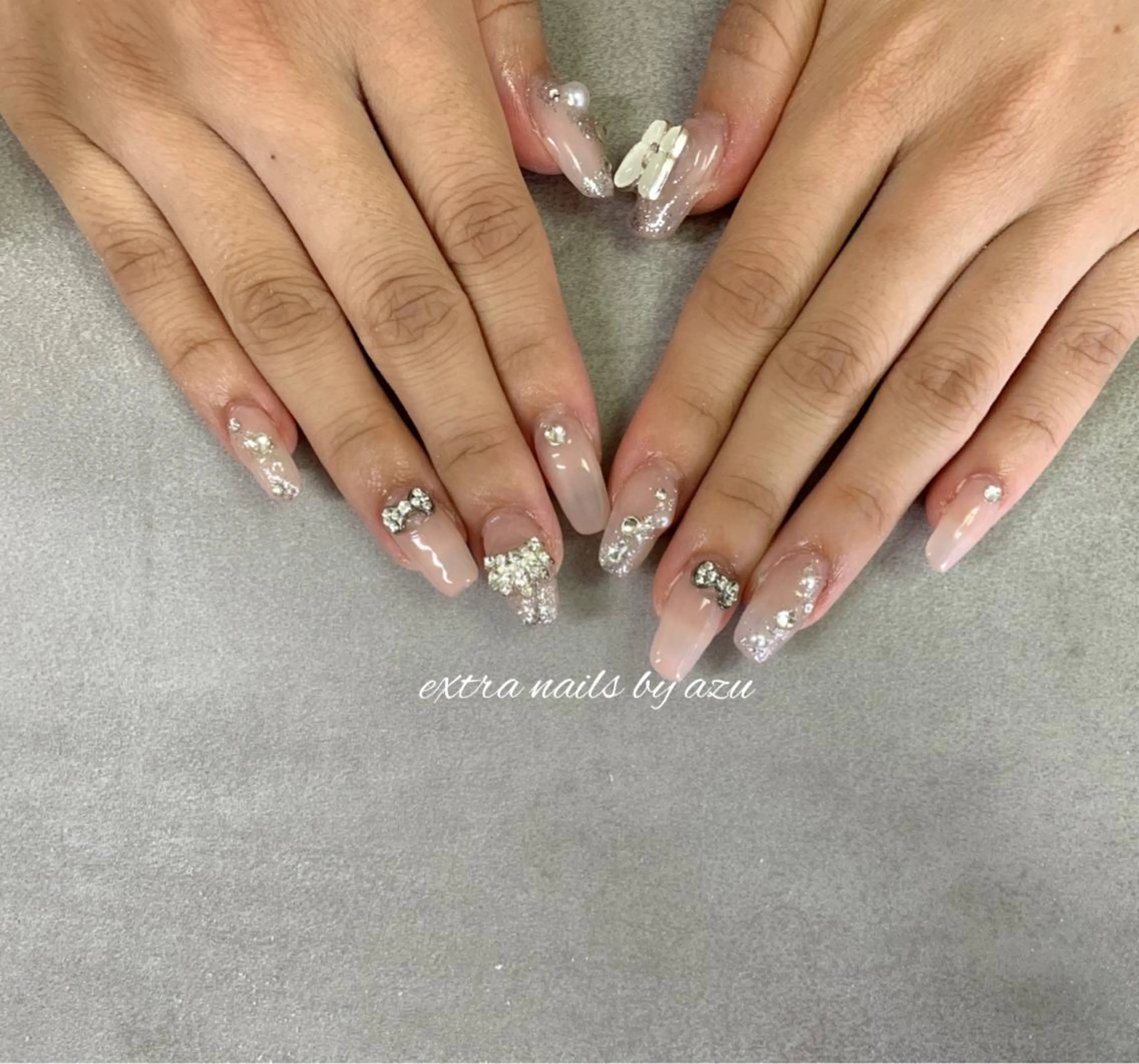 ネイル ジェルネイル スカルプネイル ハンドネイル extranails ／lemellaのネイルデザイン