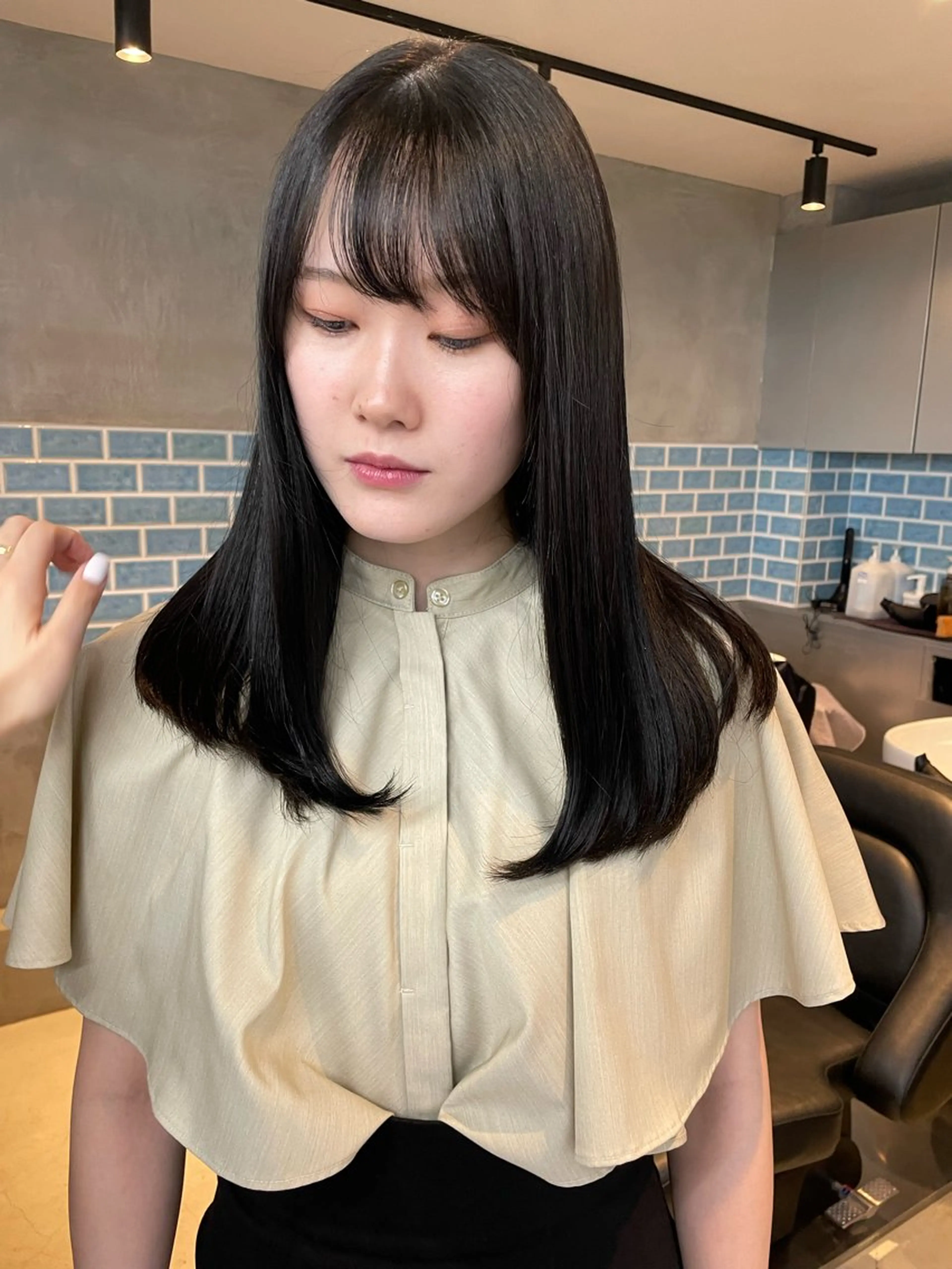 セミロング 🫧ほのか /透明感カラー🫧のヘアスタイル