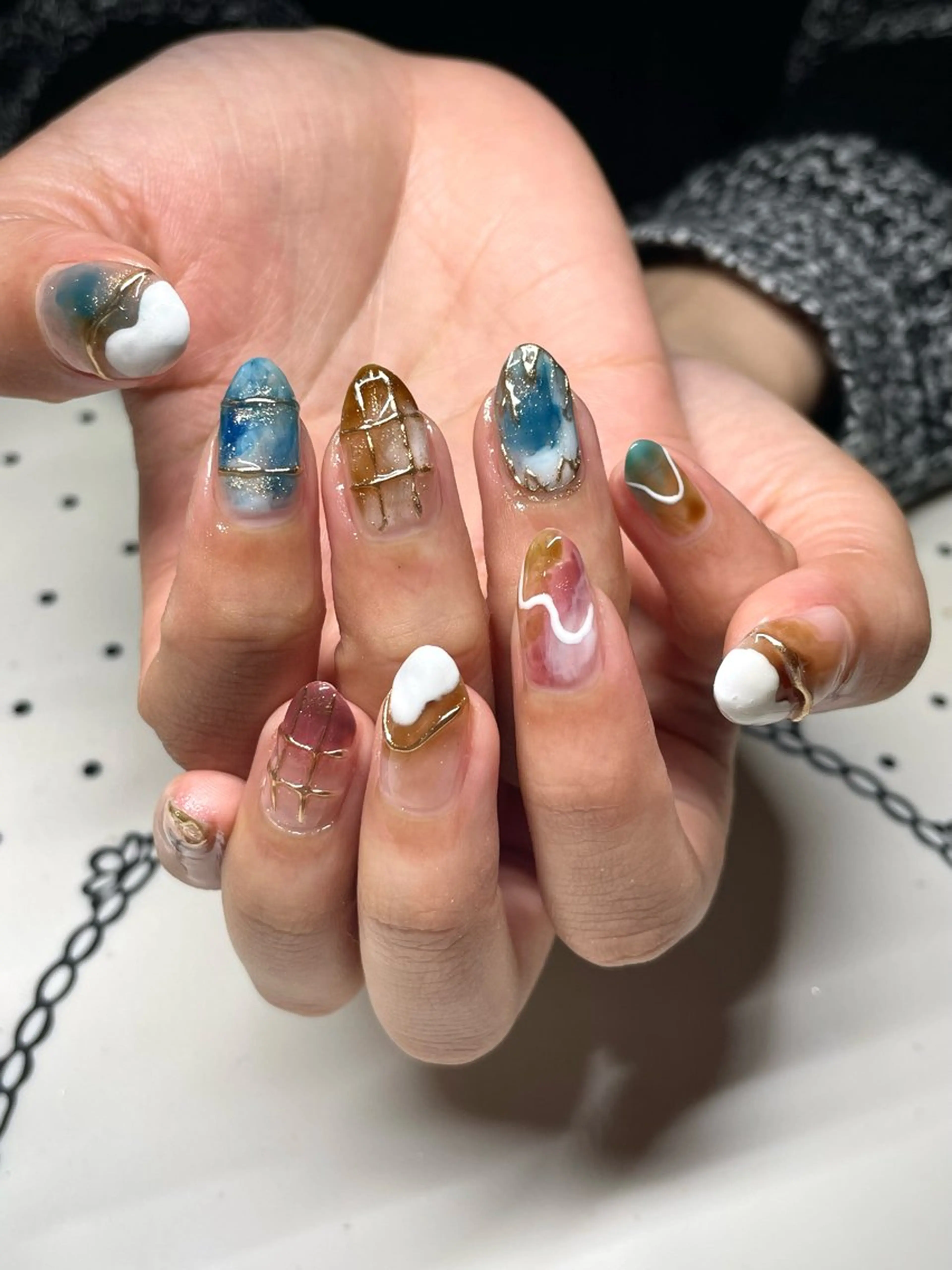 ネイル ハンドネイル nailsalon sugarr所属・nailist cocoのネイルデザイン