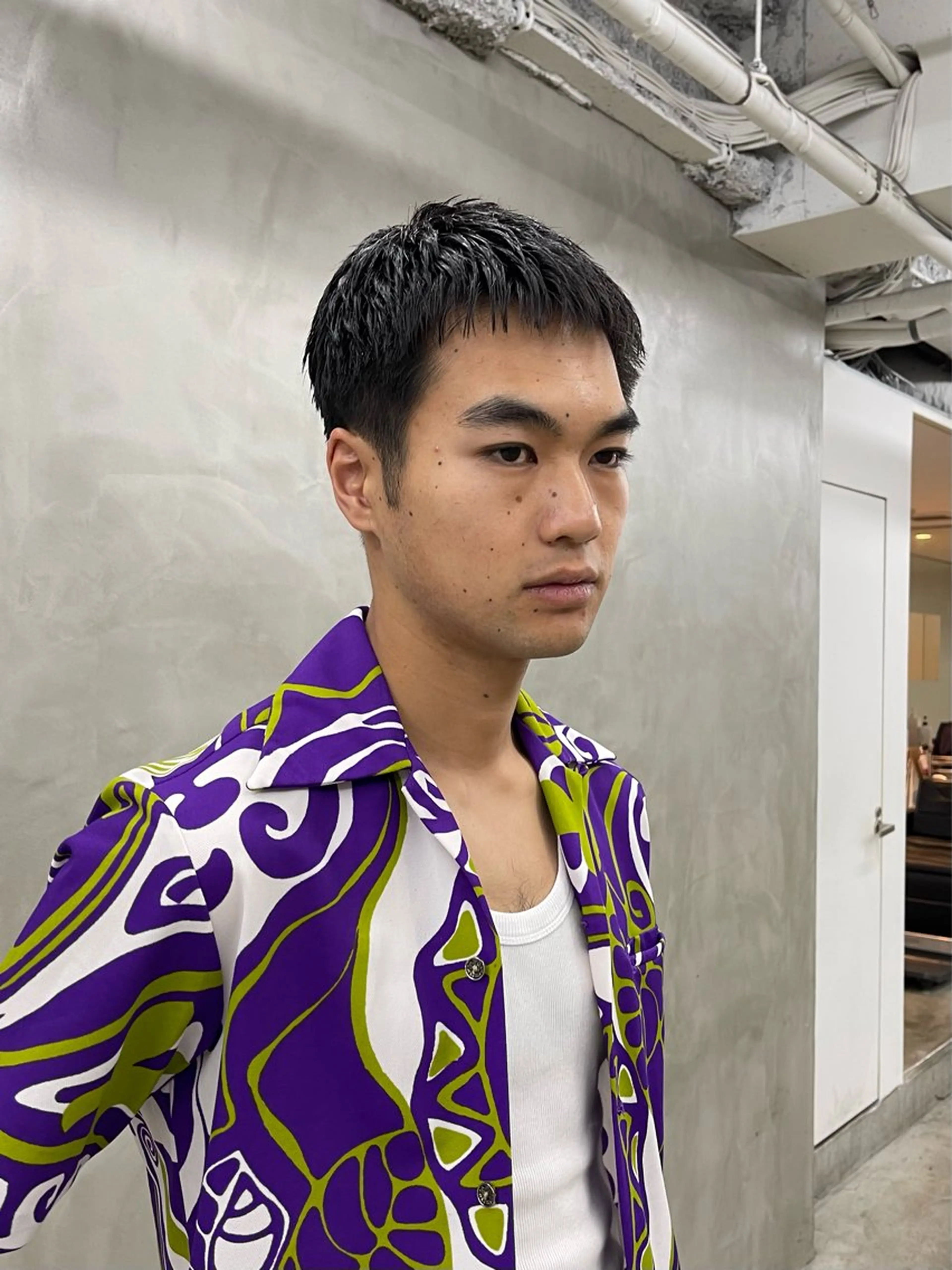 メンズ カット メンズカット パーマ[佐橋]のヘアスタイル