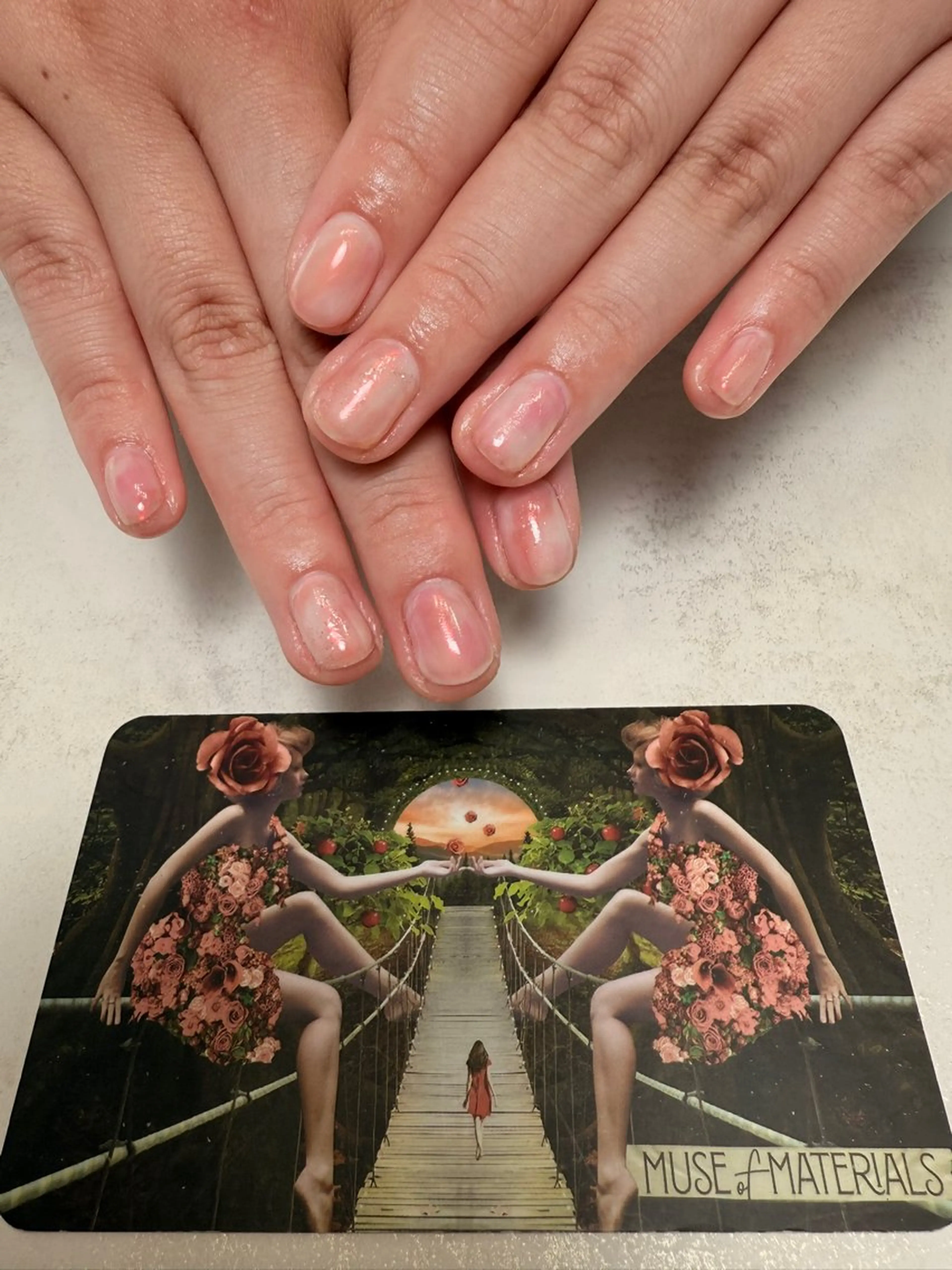 【タロット付ネイル＊オフ込】Amulet Fortune Color Nail💅🏻🌕の写真