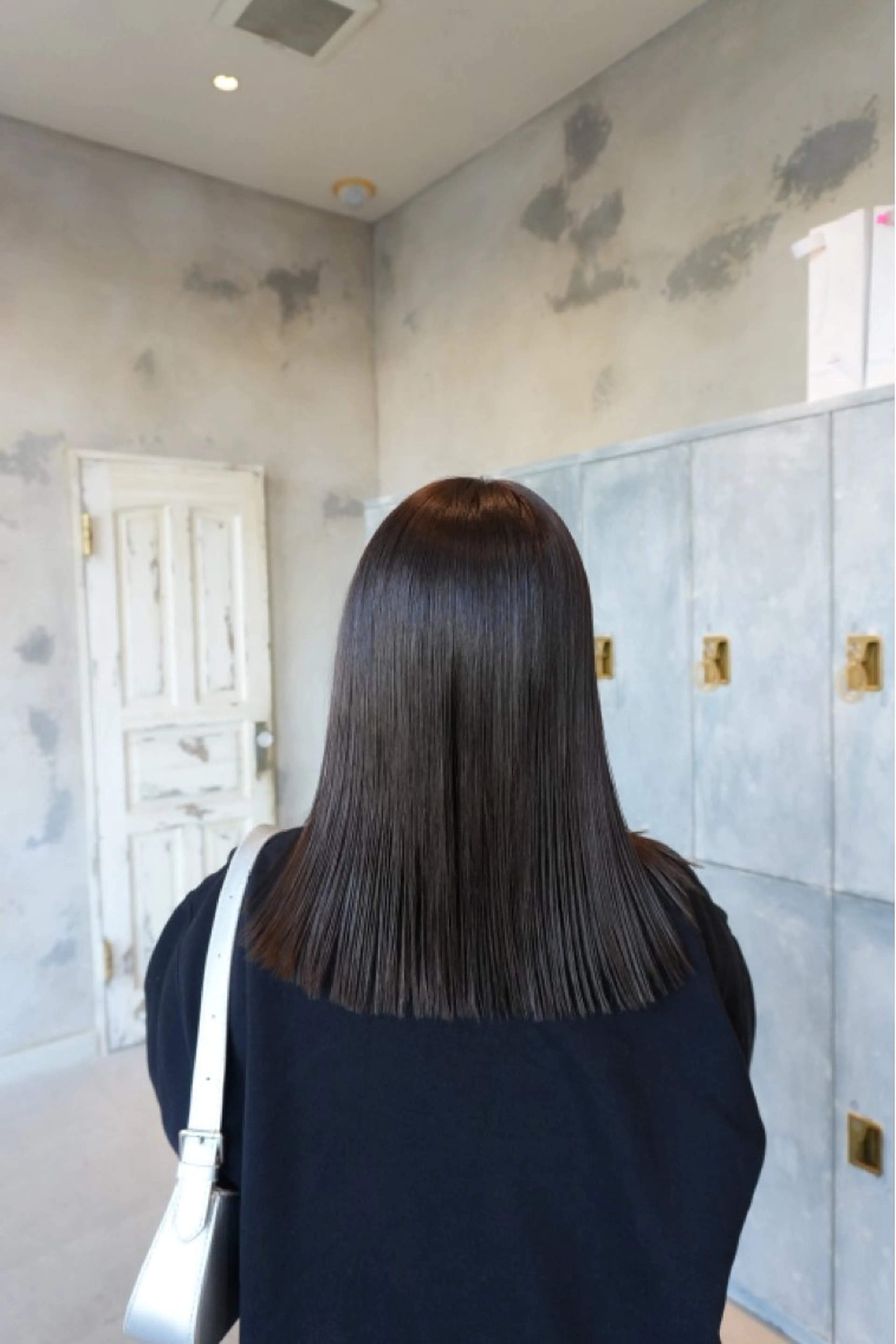 パーマ 酸性ストレート ストレートパーマ なかやま れいかのヘアスタイル