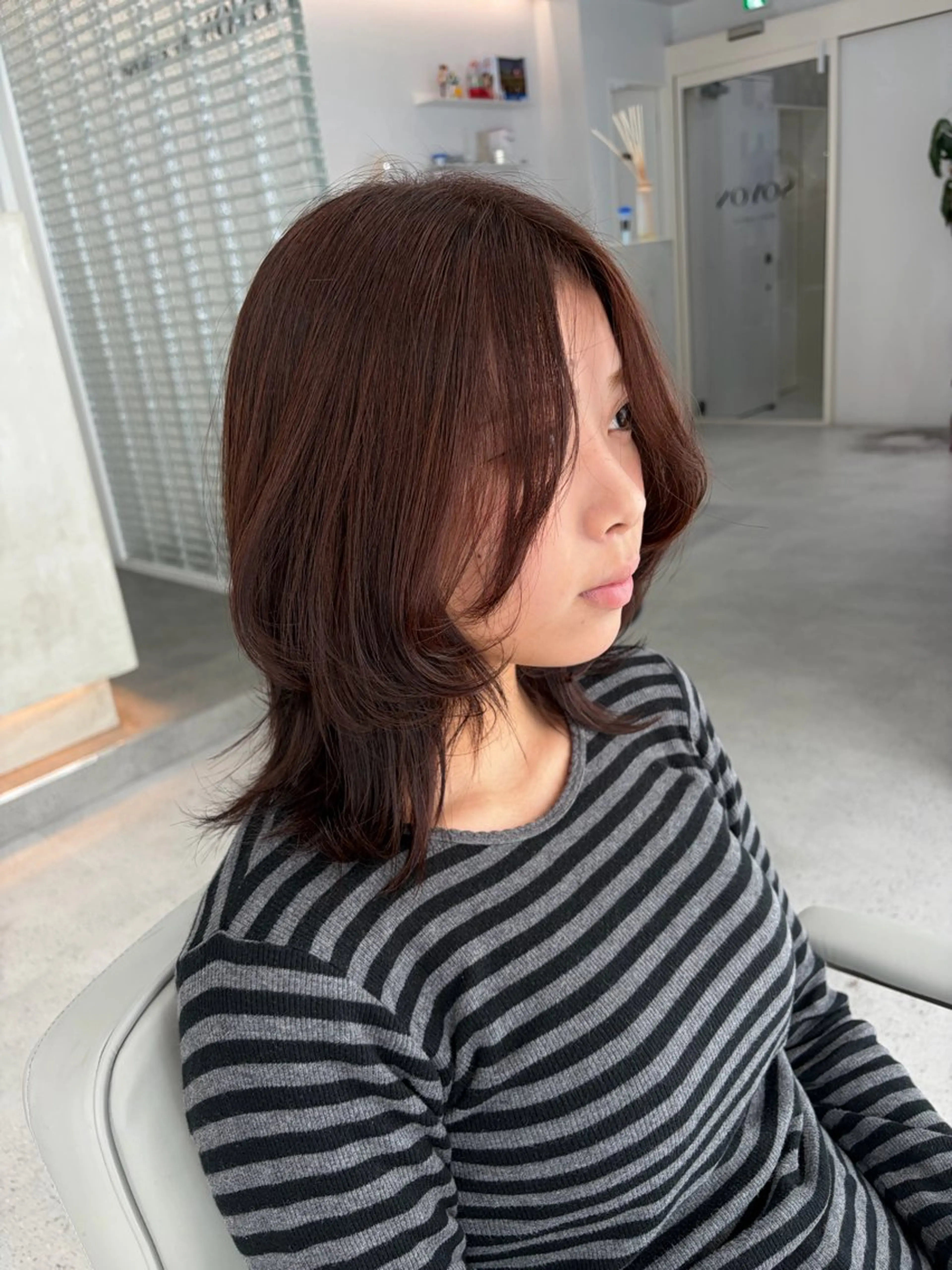 ミディアムカット +トリートメント 2センチ以上のカット必須の写真