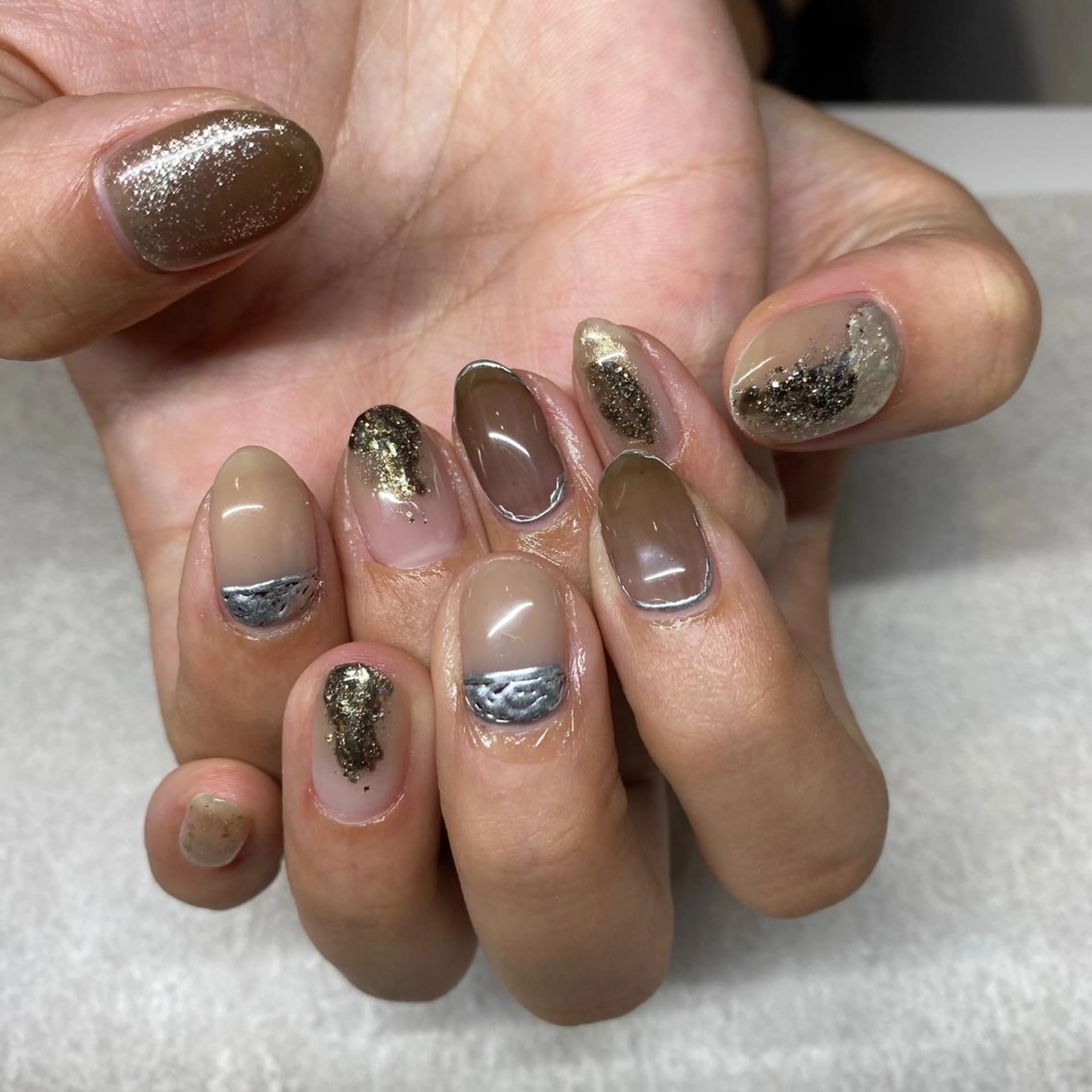 ネイル ハンドネイル NORA nail UMEDAのネイルデザイン
