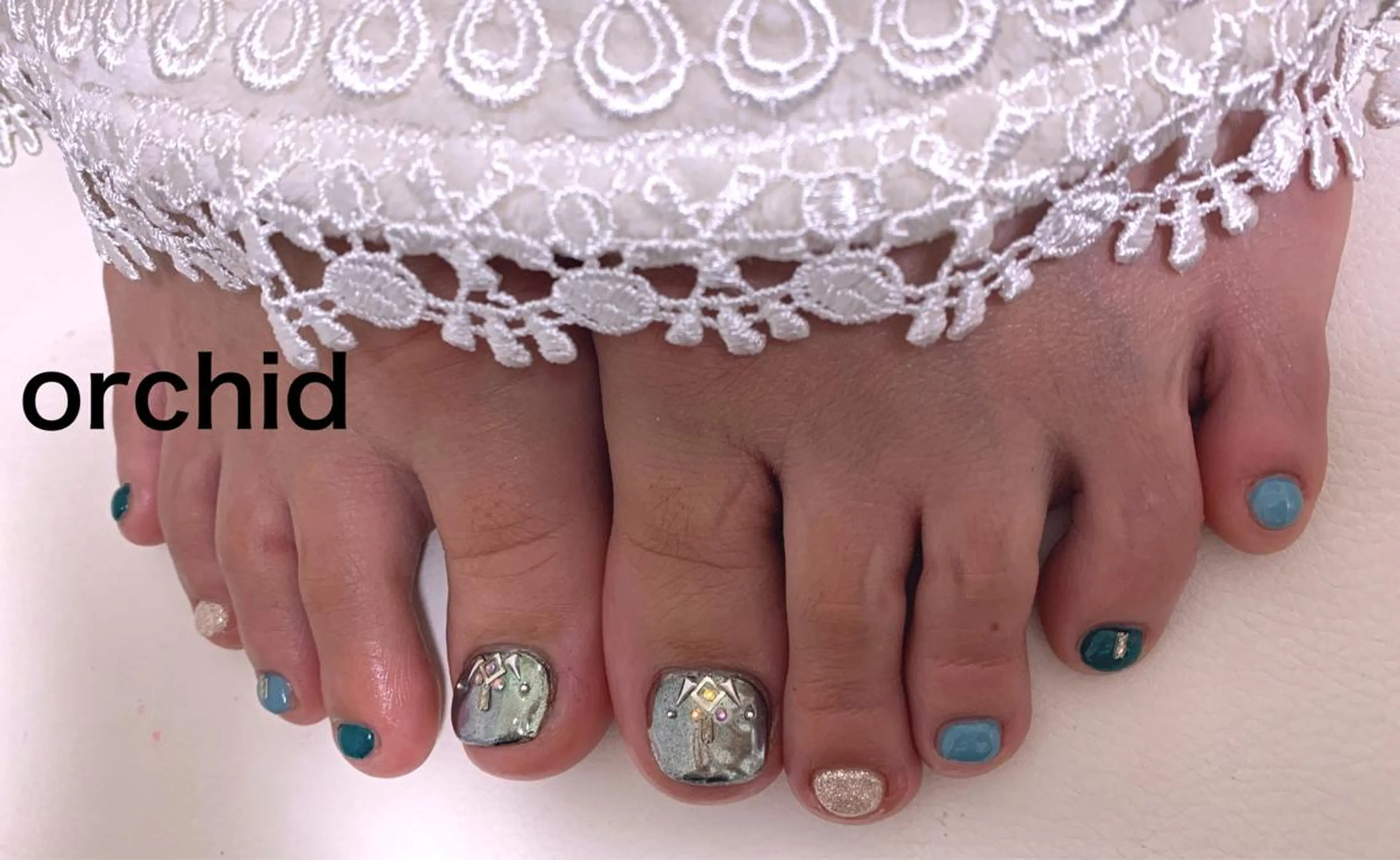 ネイル orchid ♡オーキッドのネイルデザイン