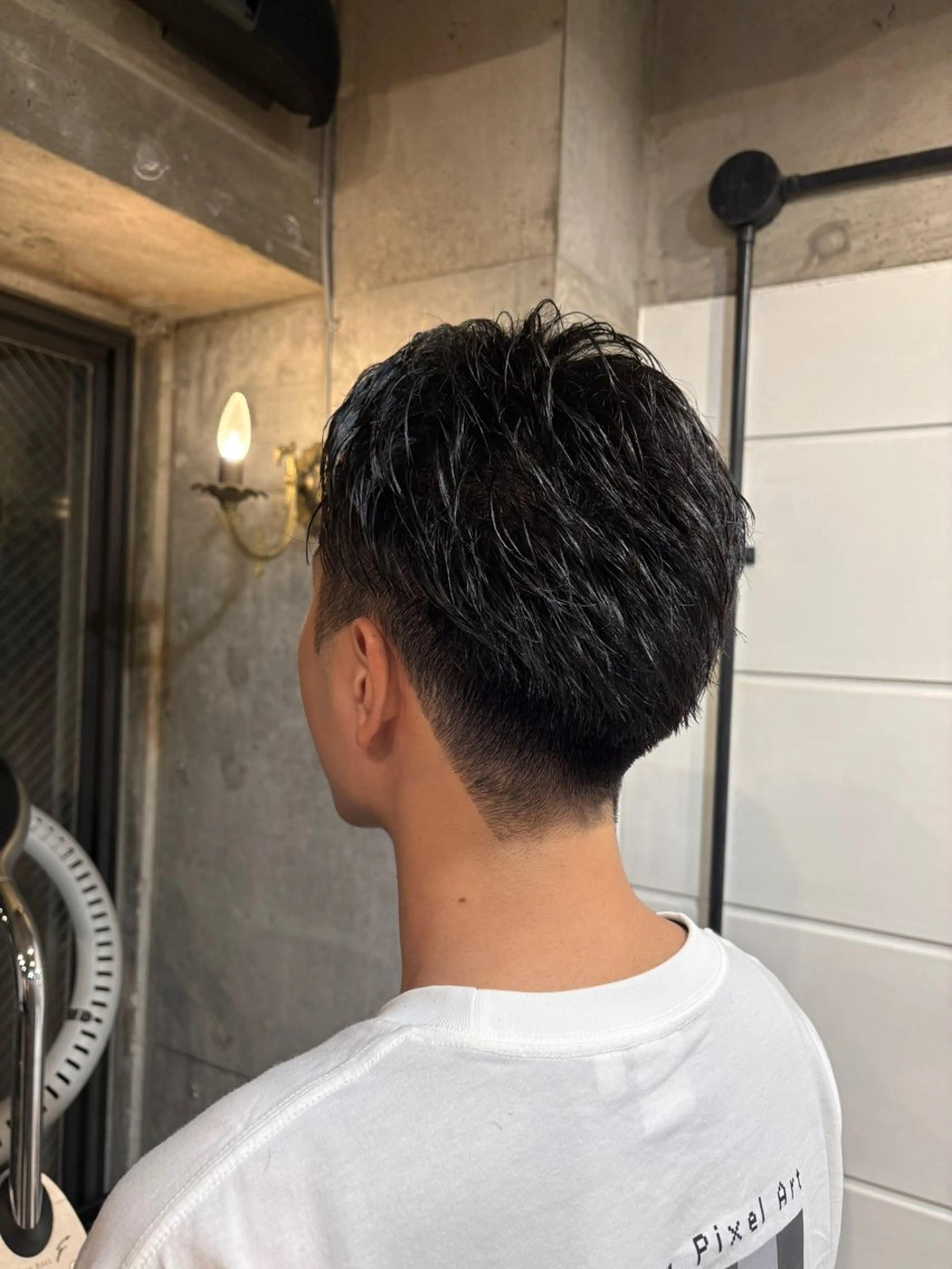 ショート パーマ×透明感カラー MIOのヘアスタイル