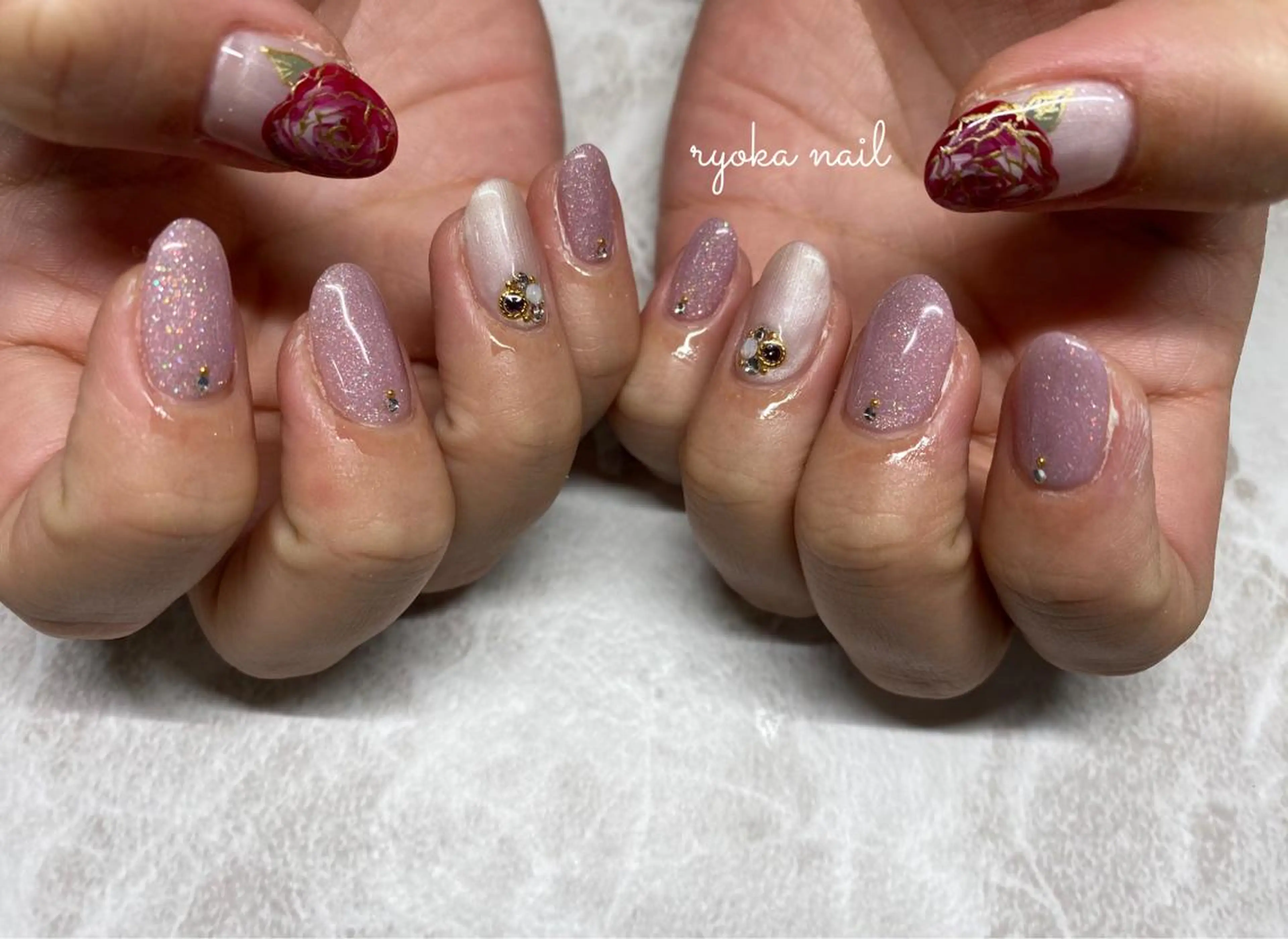 ネイル Twinklenail所属・ryoka nailのネイルデザイン