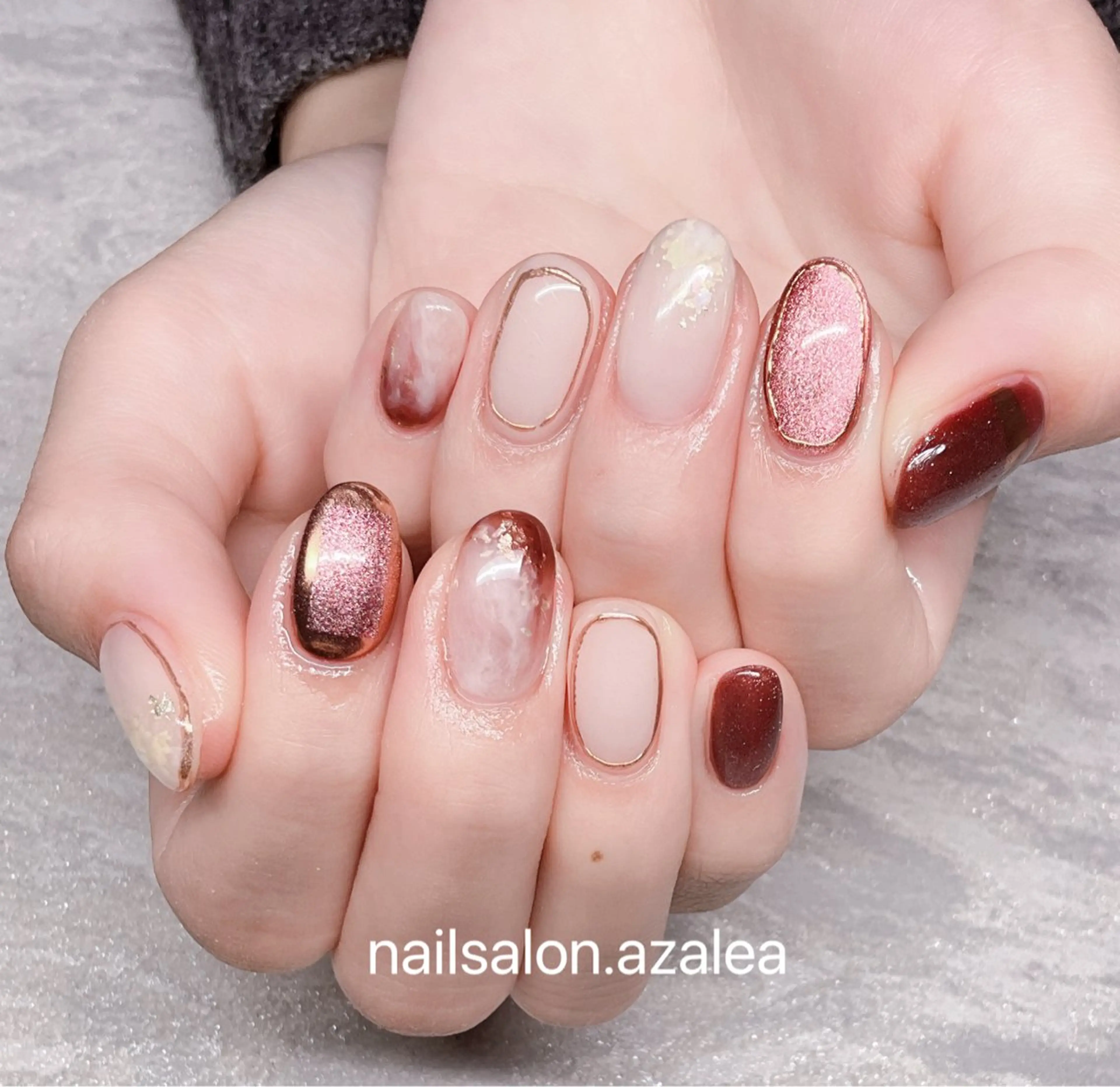 ネイル ハンドネイル R inのネイルデザイン