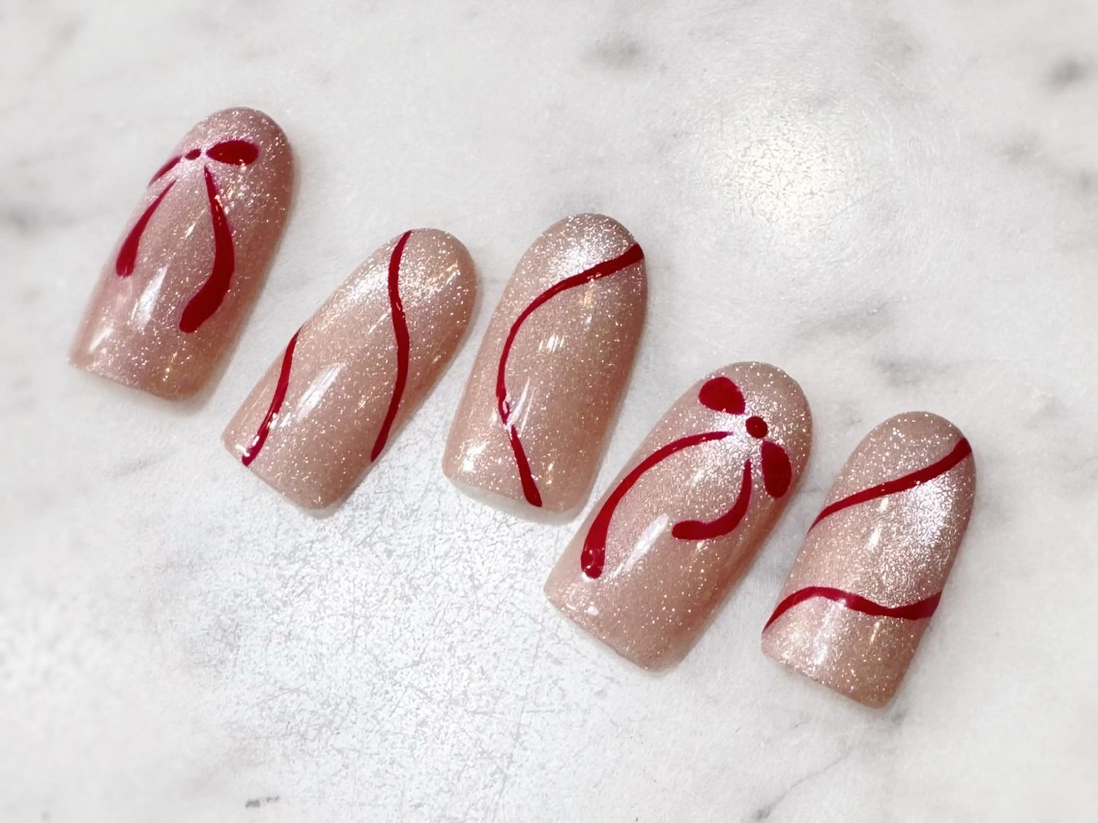 ネイル アートネイル ジェルネイル マグネットネイル ハンドネイル CHIC nail 目黒のネイルデザイン