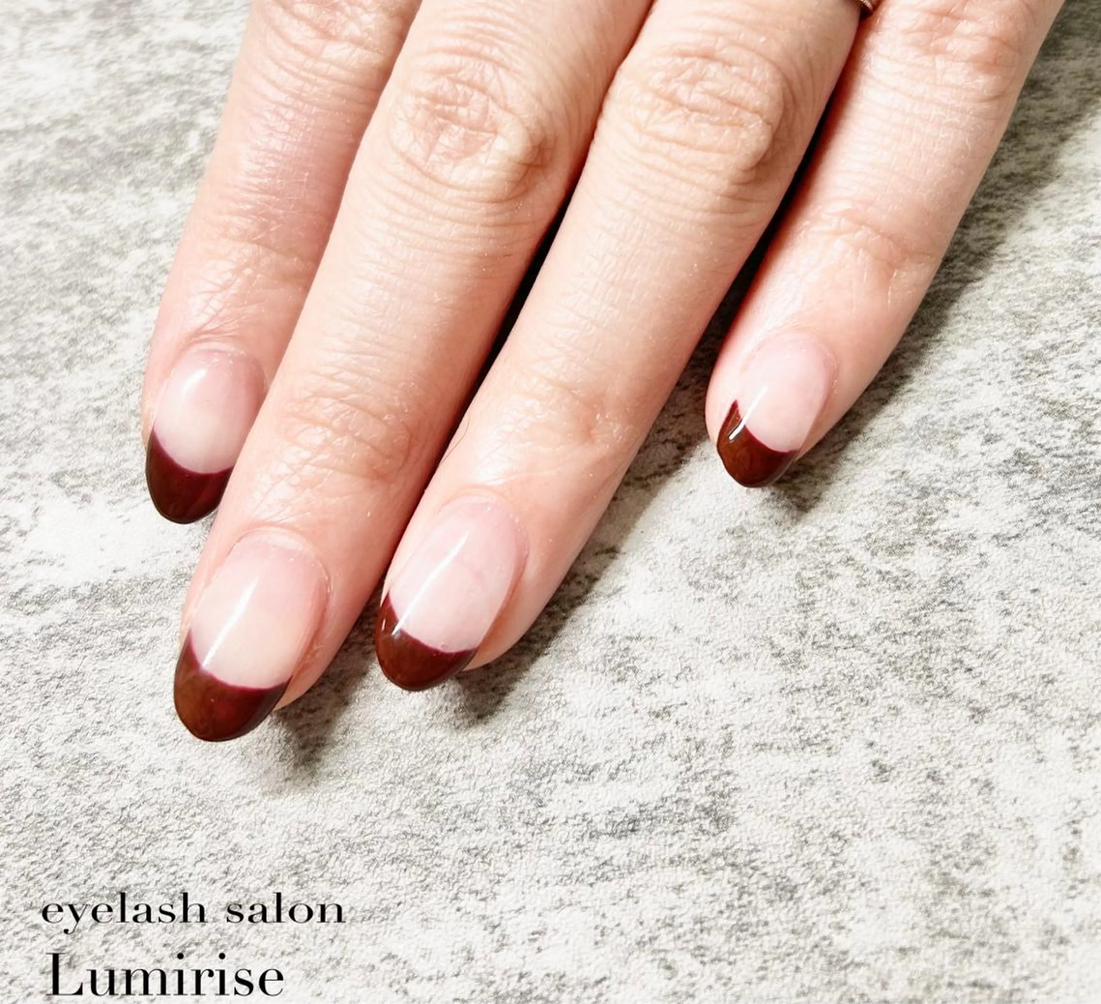 ネイル フレンチネイル ルミライズ所属・サロン ルミライズのネイルデザイン
