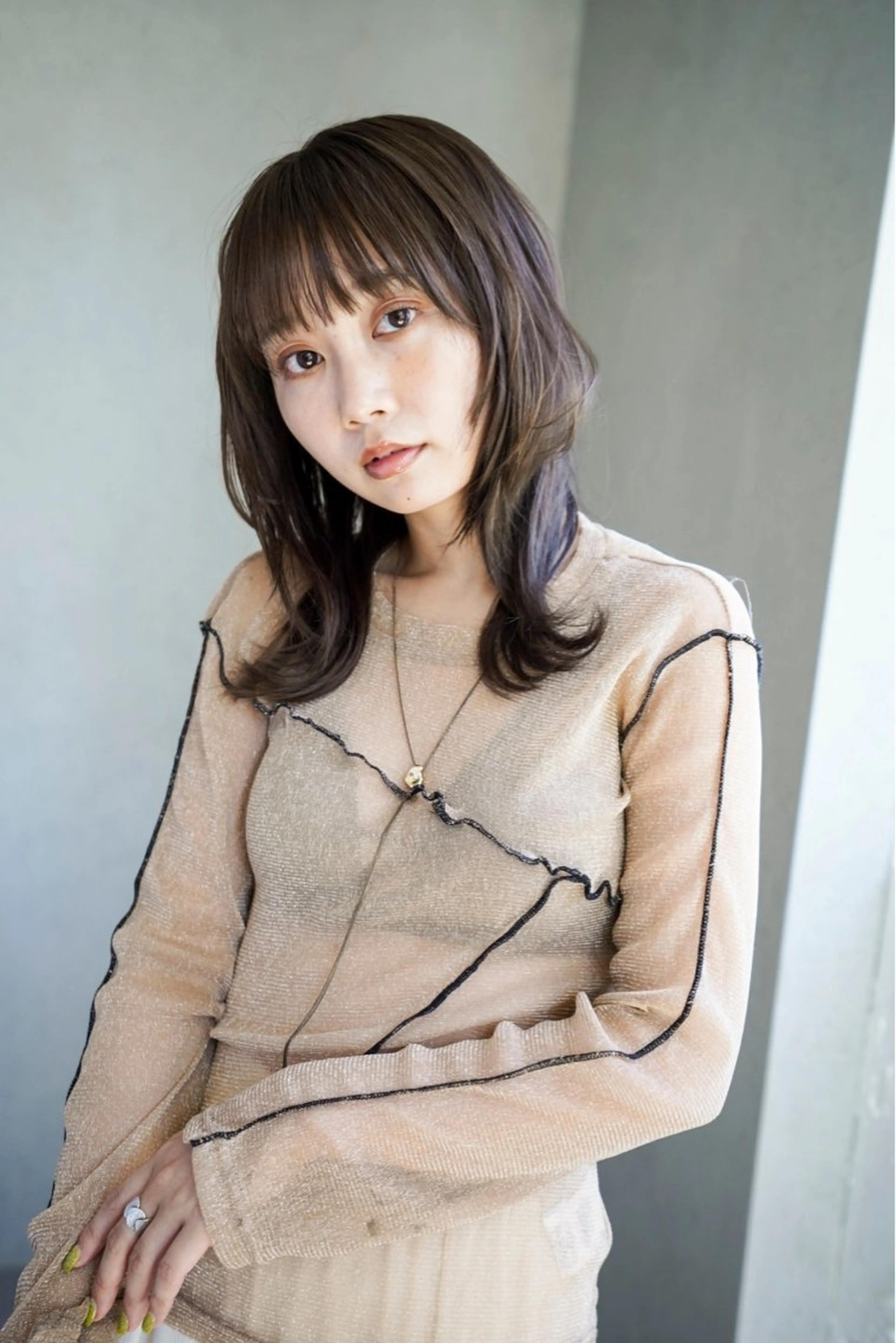 ロング レイヤーカット 🤍yura🤍池袋 レイヤー似合わせのヘアスタイル