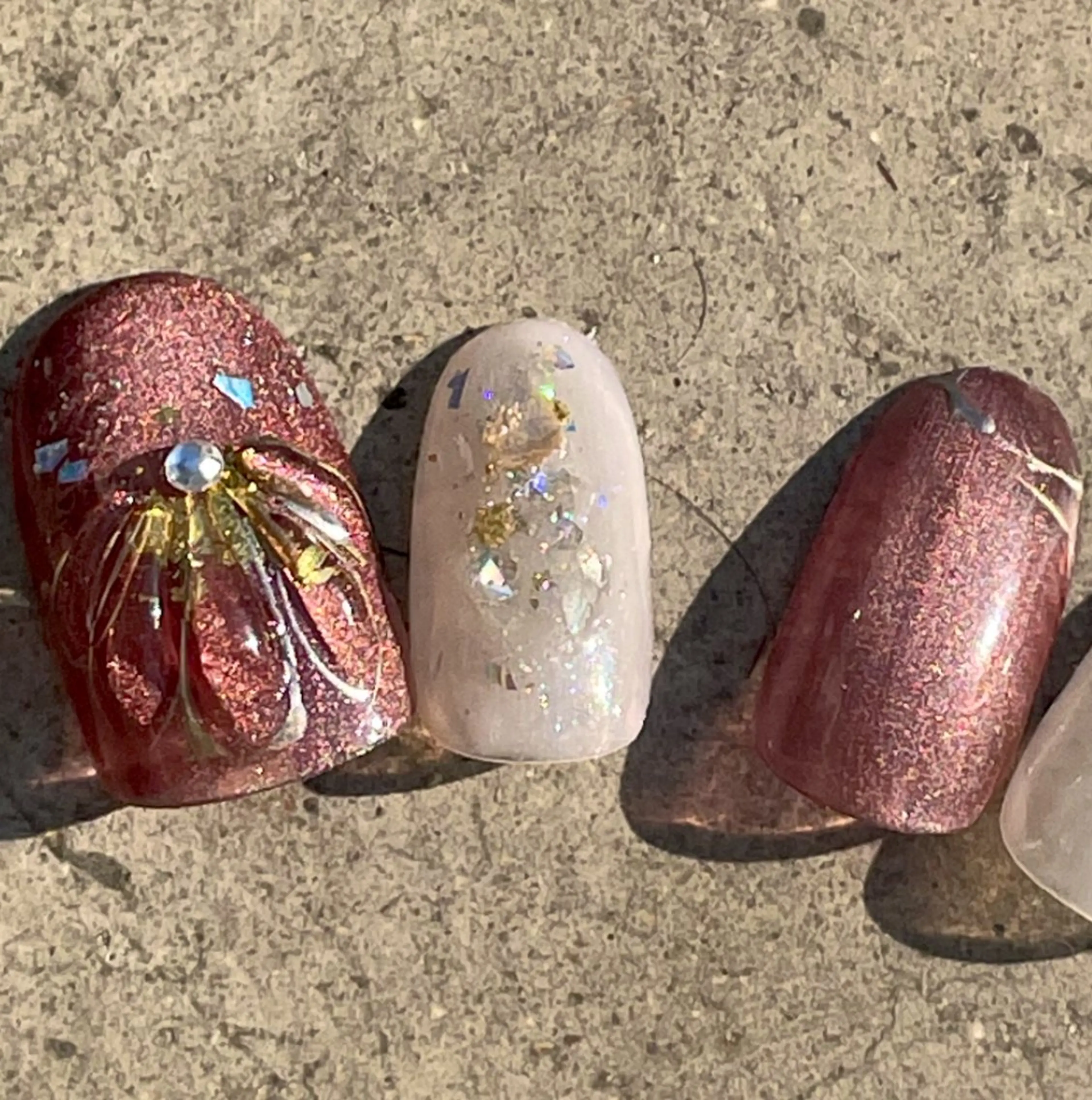 ネイル アートネイル べっ甲ネイル フラワーネイル フットネイル フレンチネイル Seemly 千田町店所属・フラワーパラジェル 🌸シームリーエミのネイルデザイン