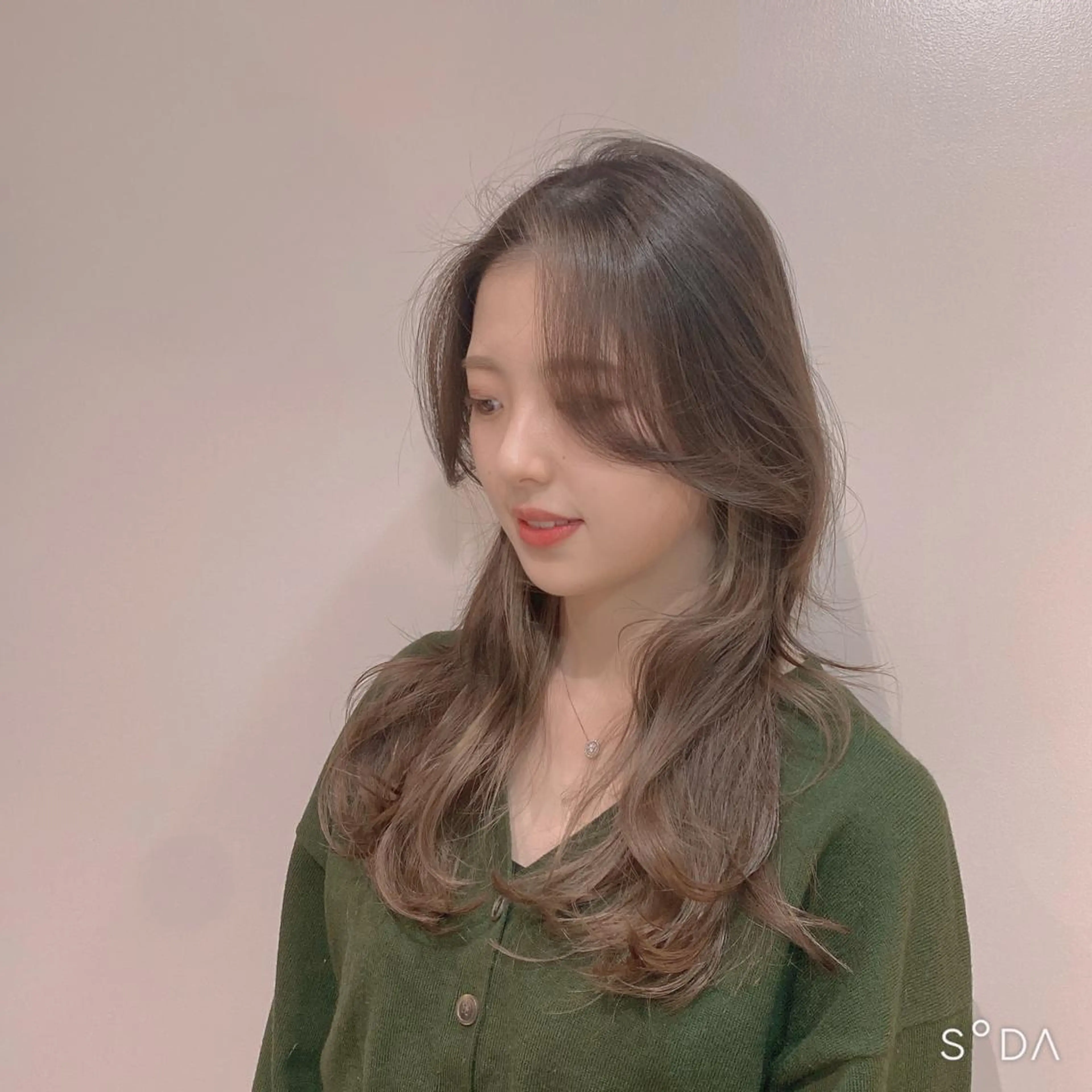 ロング カット ヘアカラー トリートメント La paix所属・パーソナルカラー lapiax阿部のヘアスタイル