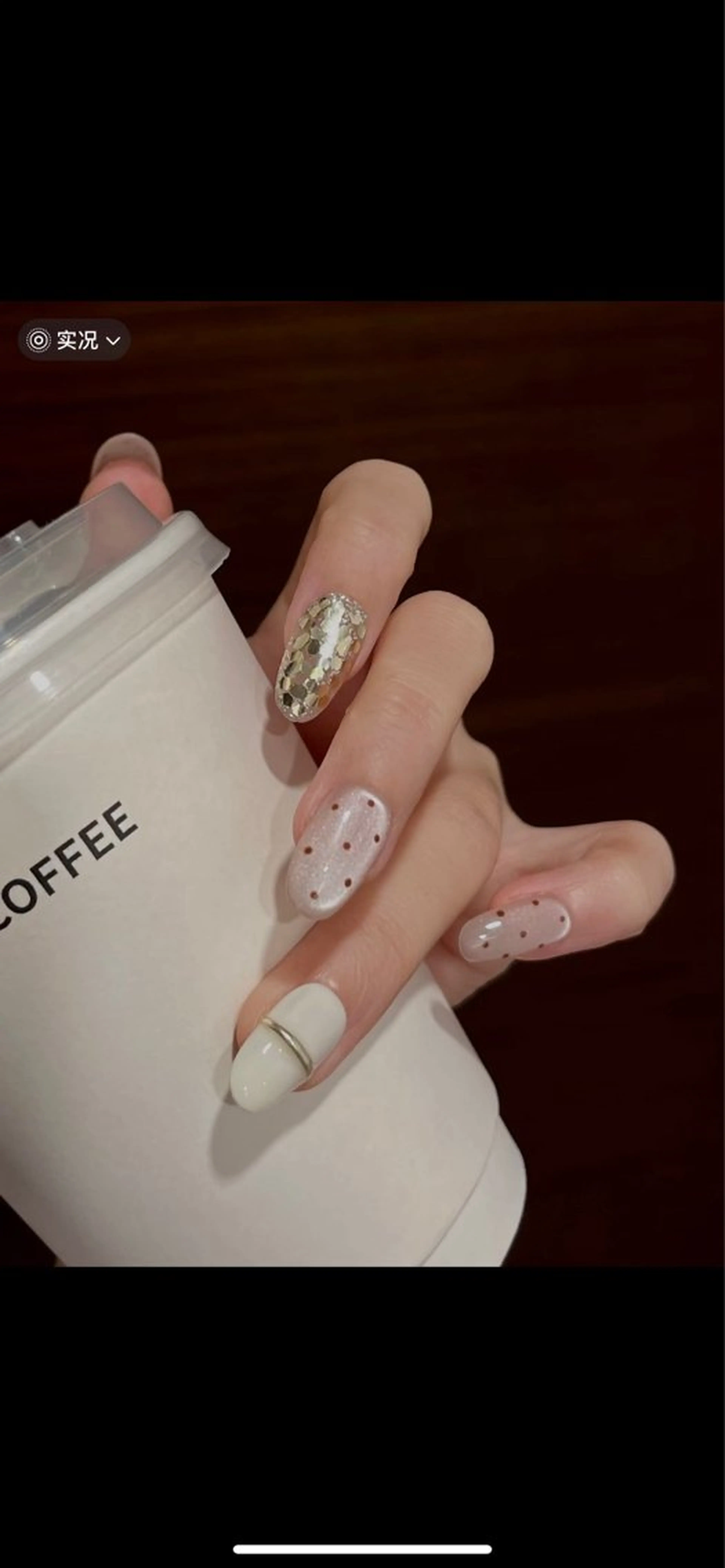 ネイル チークネイル フレンチネイル ジェルネイル ガーリー キラキラネイル ハンドネイル 高橋 雪のネイルデザイン